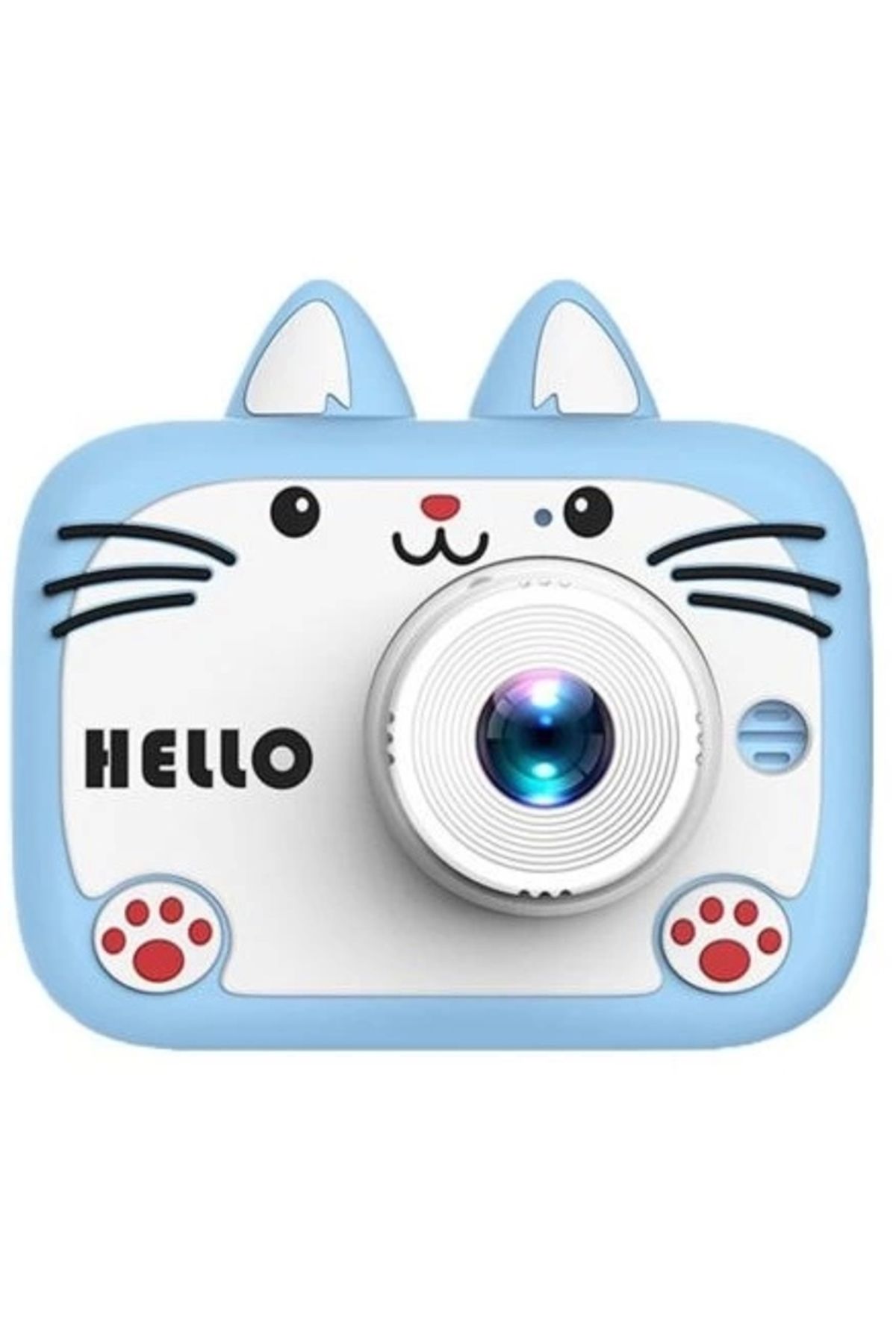 Nemere Mini Karikatür Çocuklar Dijital Kamera 1080P Mavi KS102
