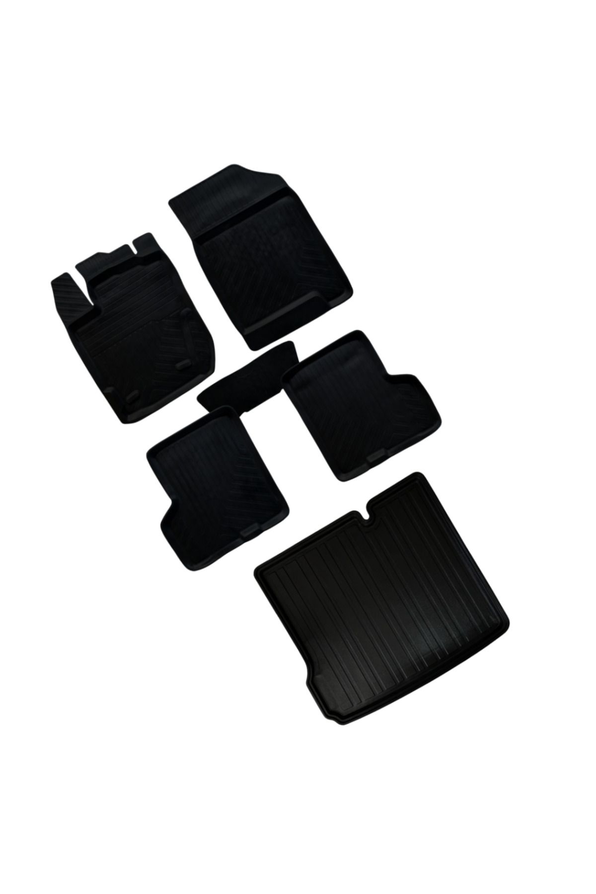 ferrous autoaccessories Dacia Duster 4x2 Ferrous 4D Paspas ve 3D Bagaj Havuzu 2018 Üstü