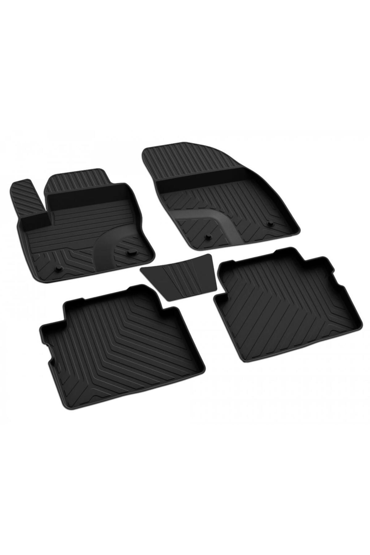 ferrous autoaccessories Ford Kuga 1 Ferrous 4D Havuzlu Kauçuk Paspas 2008 2012