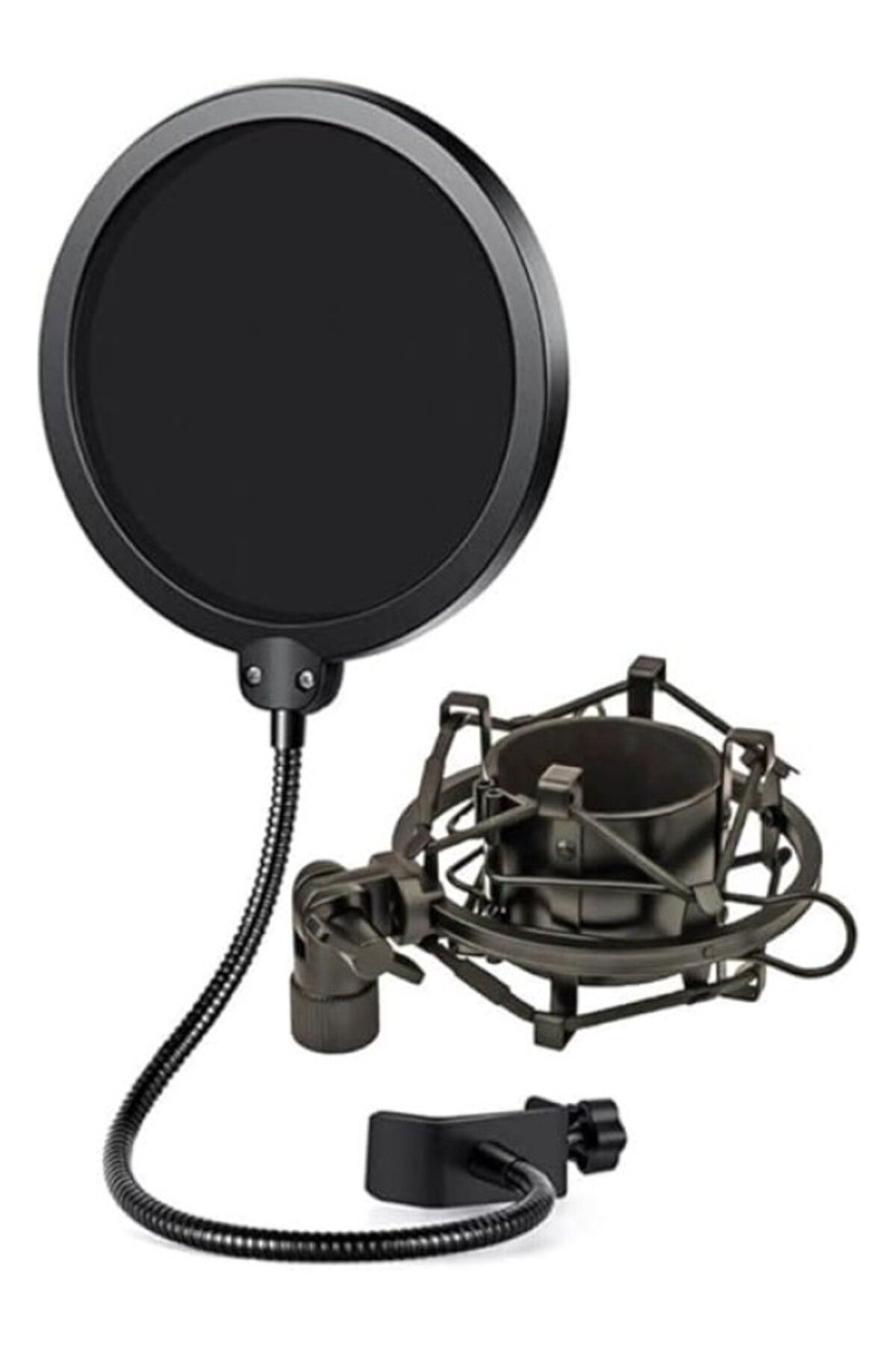 ShopZum Lastvoice Ps-01Shx Stüdyo Çift Katman Pop Filtre + Shock Mount