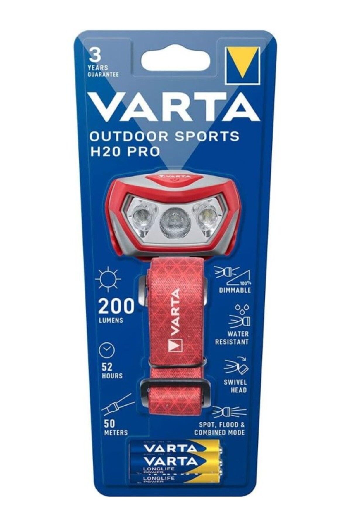 ShopZum Outdoor Sports H20 Pro (Kafa Feneri)