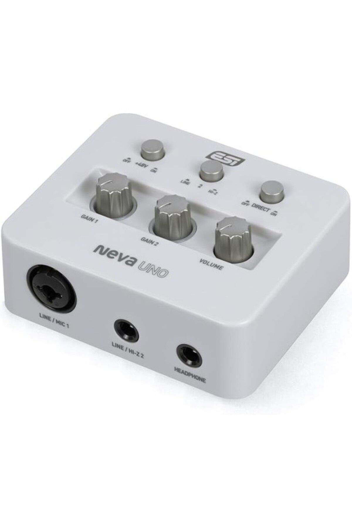 ShopZum Esi Audio Neva Uno | 2-giriş/2-çıkış 24bit/192khz Usb-c Ses Kartı (WİNDOWS|MAC|IOS UYUMLU)