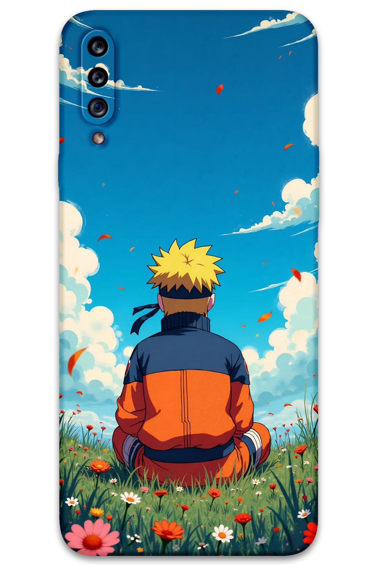 Gramaphone Galaxy A20s Uyumlu Anime Desenli Telefon Kılıfı + Ekran Koruyucu - 5747