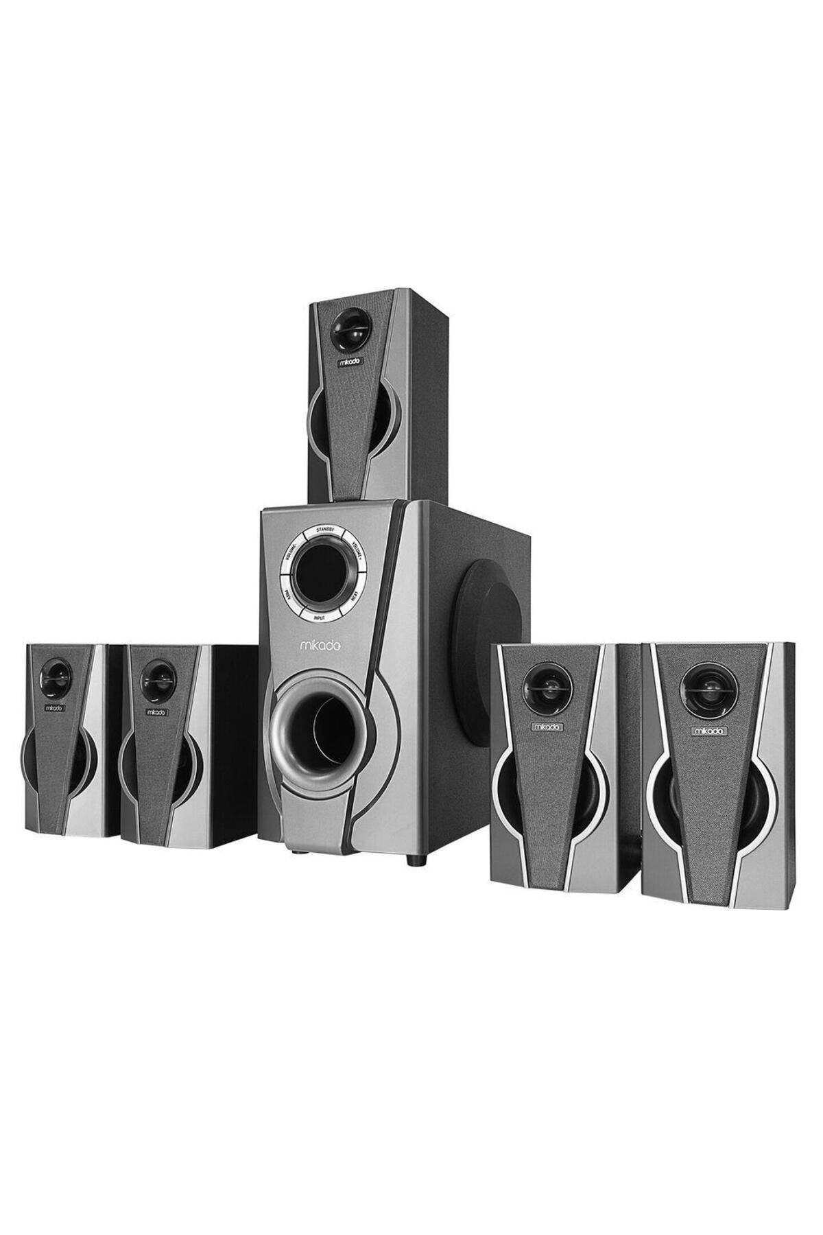 Mikado MD-672BT 5+1 120W Usb Sd Fm BT Speaker Siya