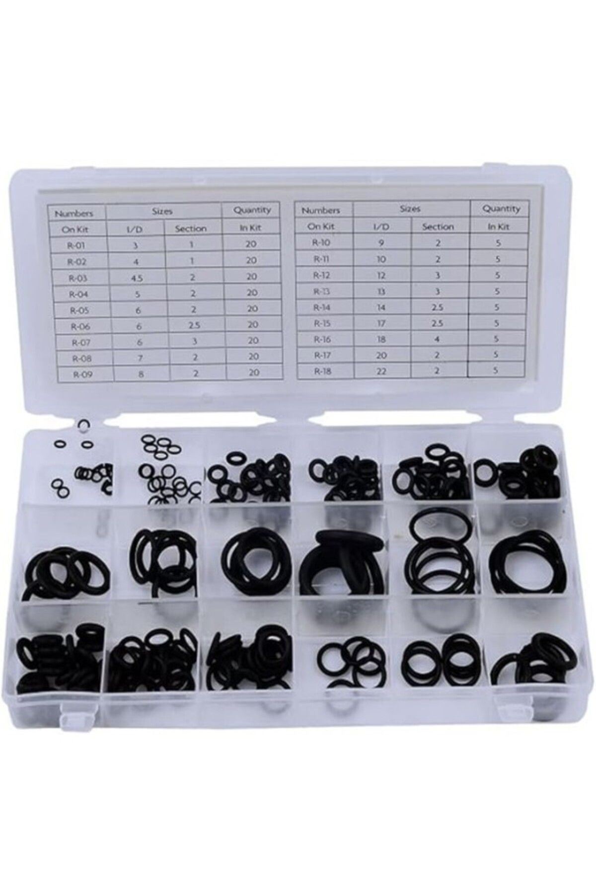 ShopZum Rolson 61224 225 Pc O-ring Assortment