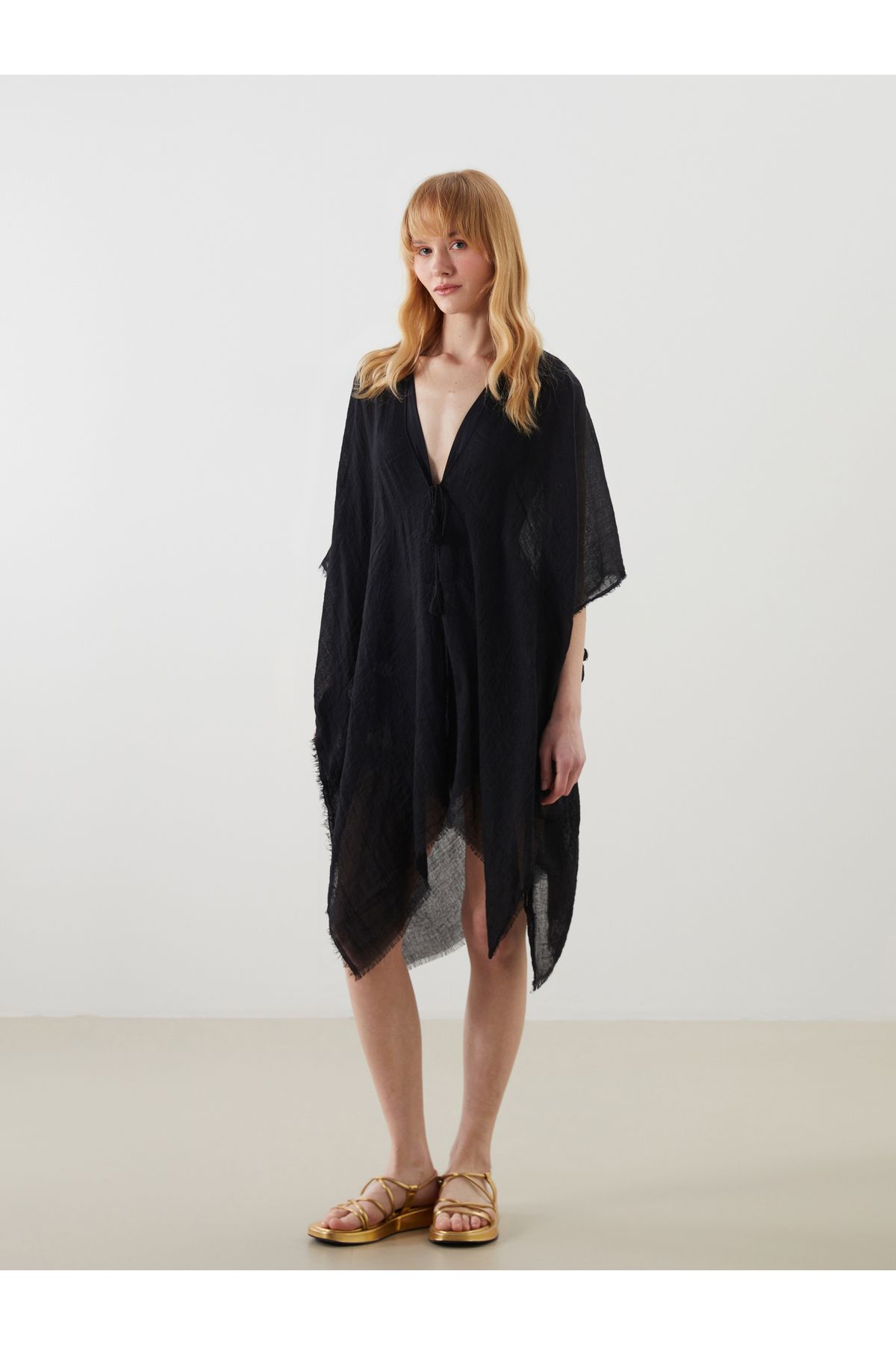 LC Waikiki Şal Yaka Kadın Kimono