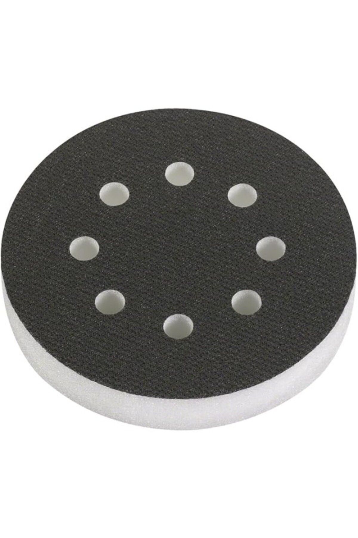 ShopZum Professional Accessories Eksantrik Zımpara Adaptörü (125 Mm, Uyumlu Delikli), Gri