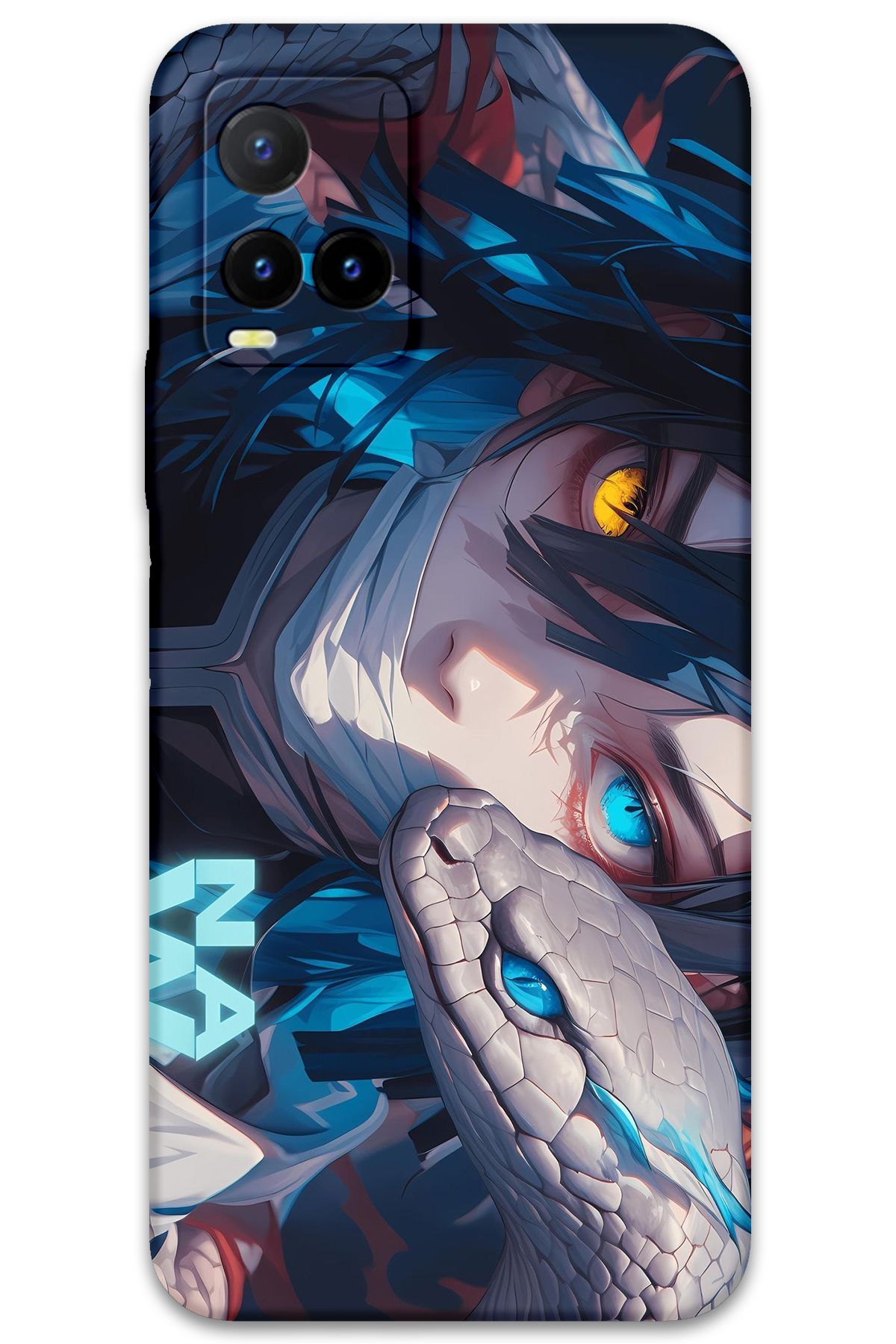 Gramaphone Vivo Y32 Uyumlu Anime Desenli Telefon Kılıfı + Ekran Koruyucu - 5748
