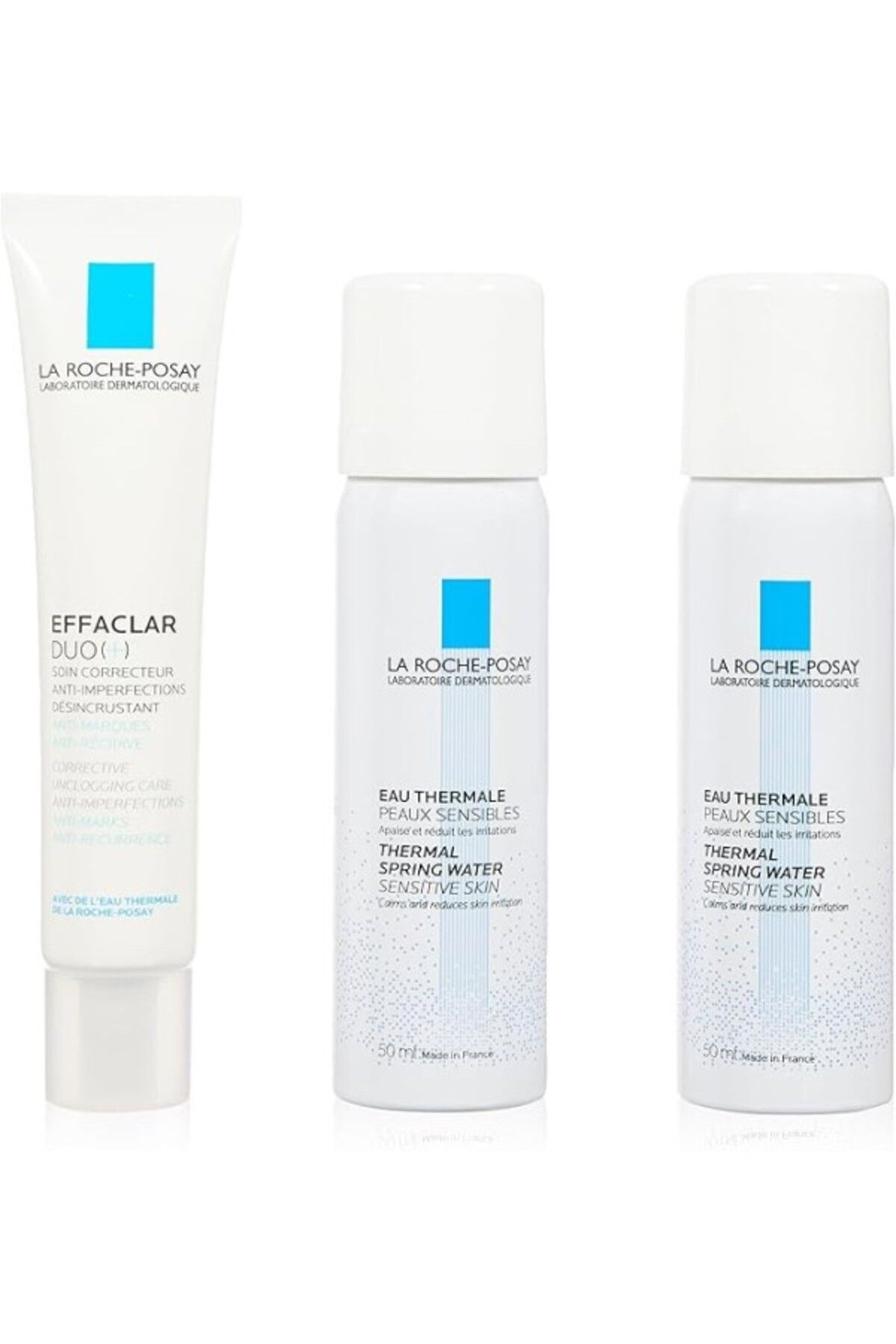ShopZum La Roche-posay Effaclar Duo Cilt Bakım Kremi Ve Hassas Ciltler Için Termal Su 50mlx2 Bakım Seti
