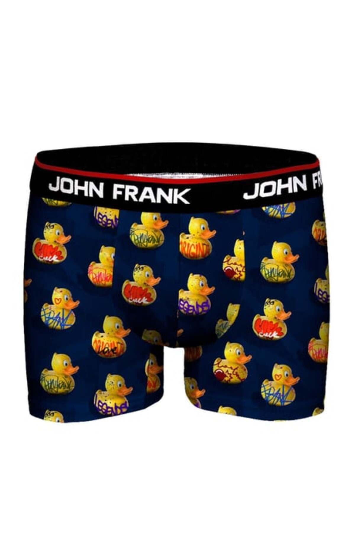 John Frank Dijital Baskılı Modal Erkek Boxer JFBDMOD117-DUCK