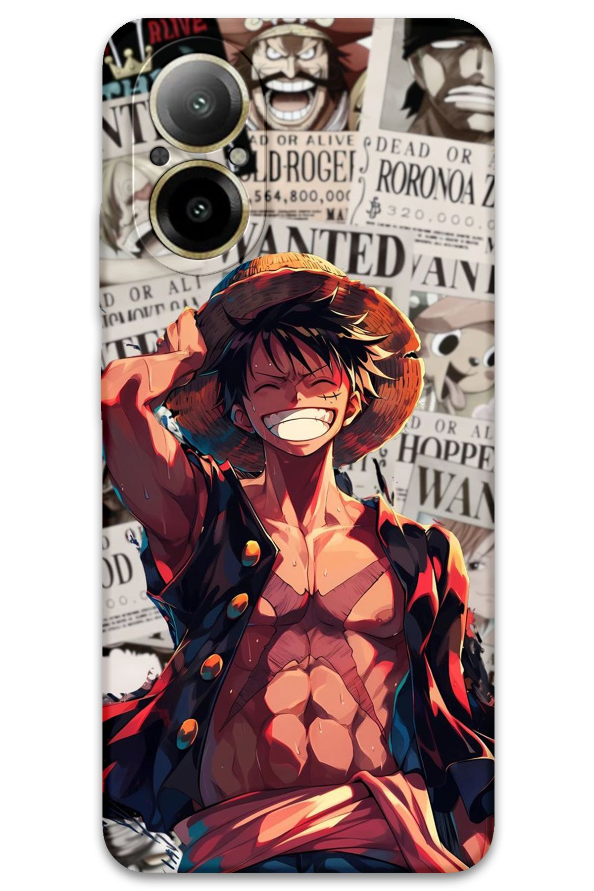 Gramaphone Realme 12 Lite Uyumlu Anime Desenli Telefon Kılıfı + Ekran Koruyucu - 5754