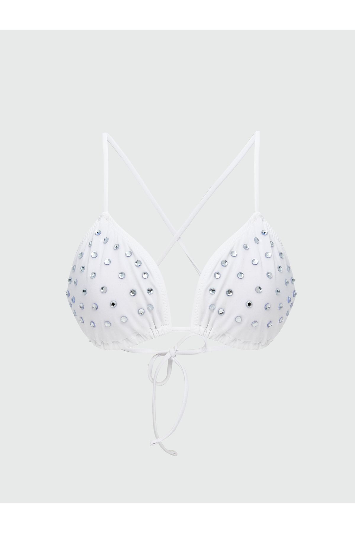 LC Waikiki Parlak Taşlı Kadın Bikini Üst