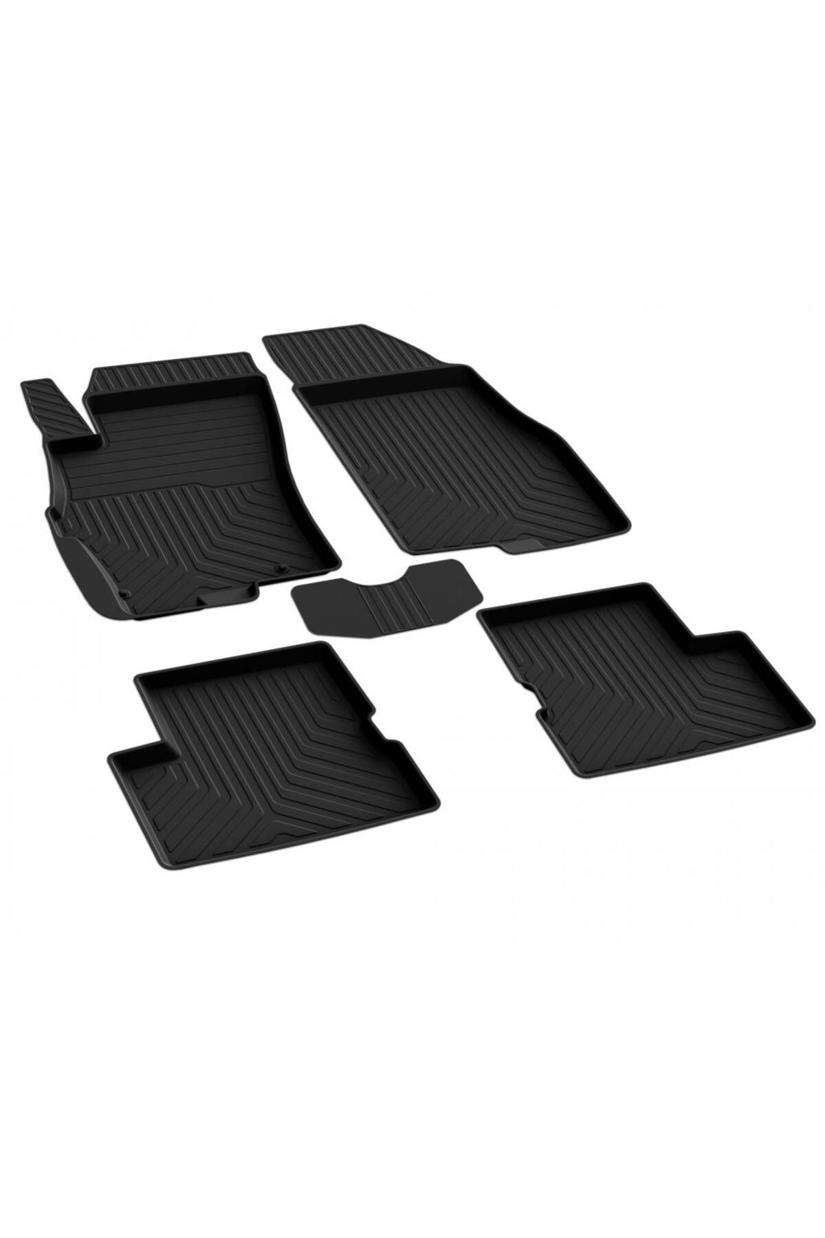 ferrous autoaccessories Fiat Grande Punto Ferrous 4D Havuzlu Kauçuk Paspas 2006 ve Üstü