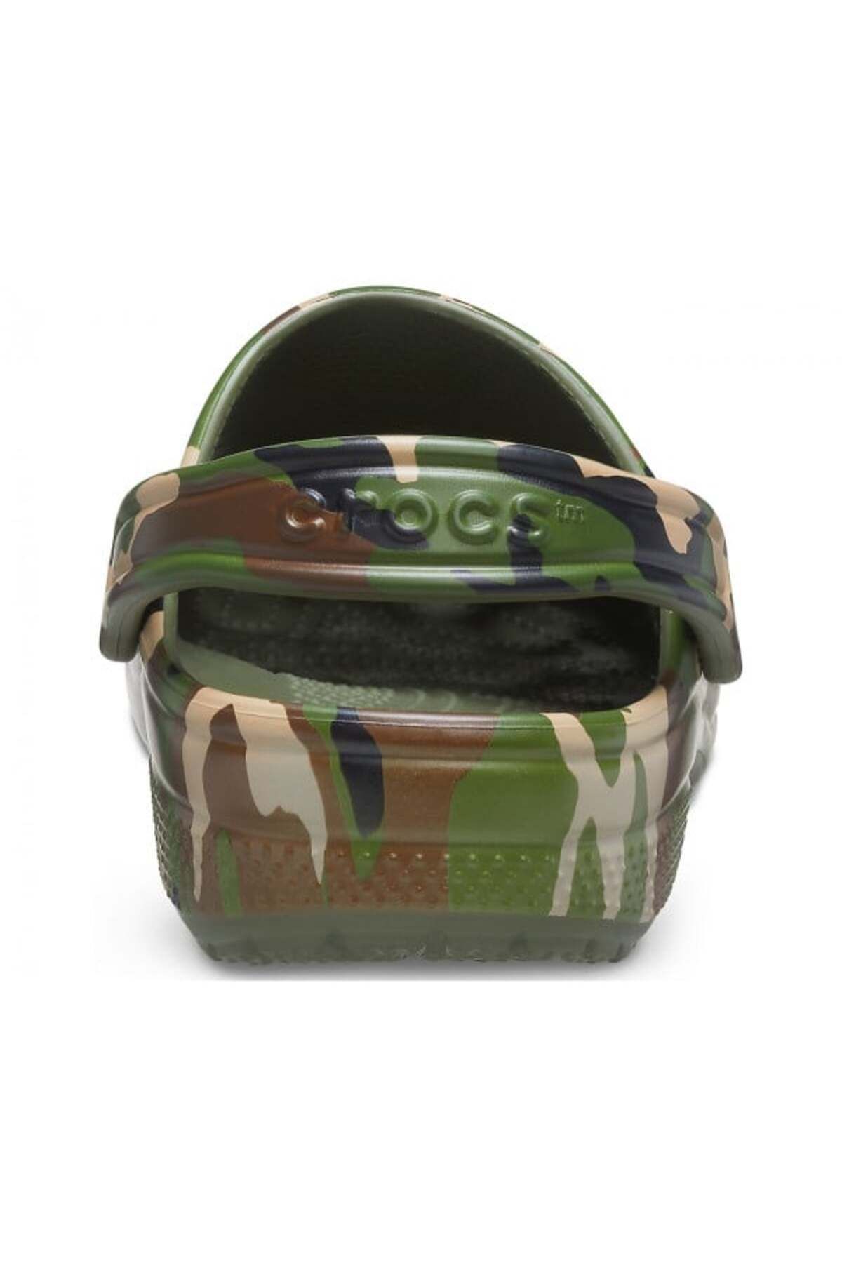 Crocs-Clogs Classic Printed Camo Clog 41-42 Eu - M8/w10 Us Green - Army Green/multi 4