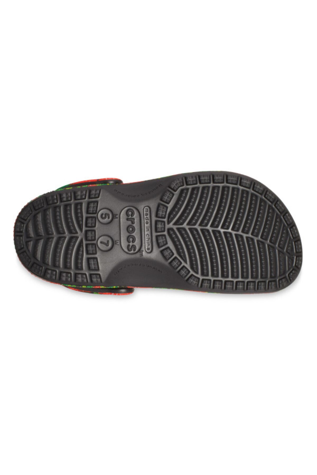 Crocs-Classic Hyper Real Clog 41-42 Eu - M8/w10 Us Red - Red/black 7