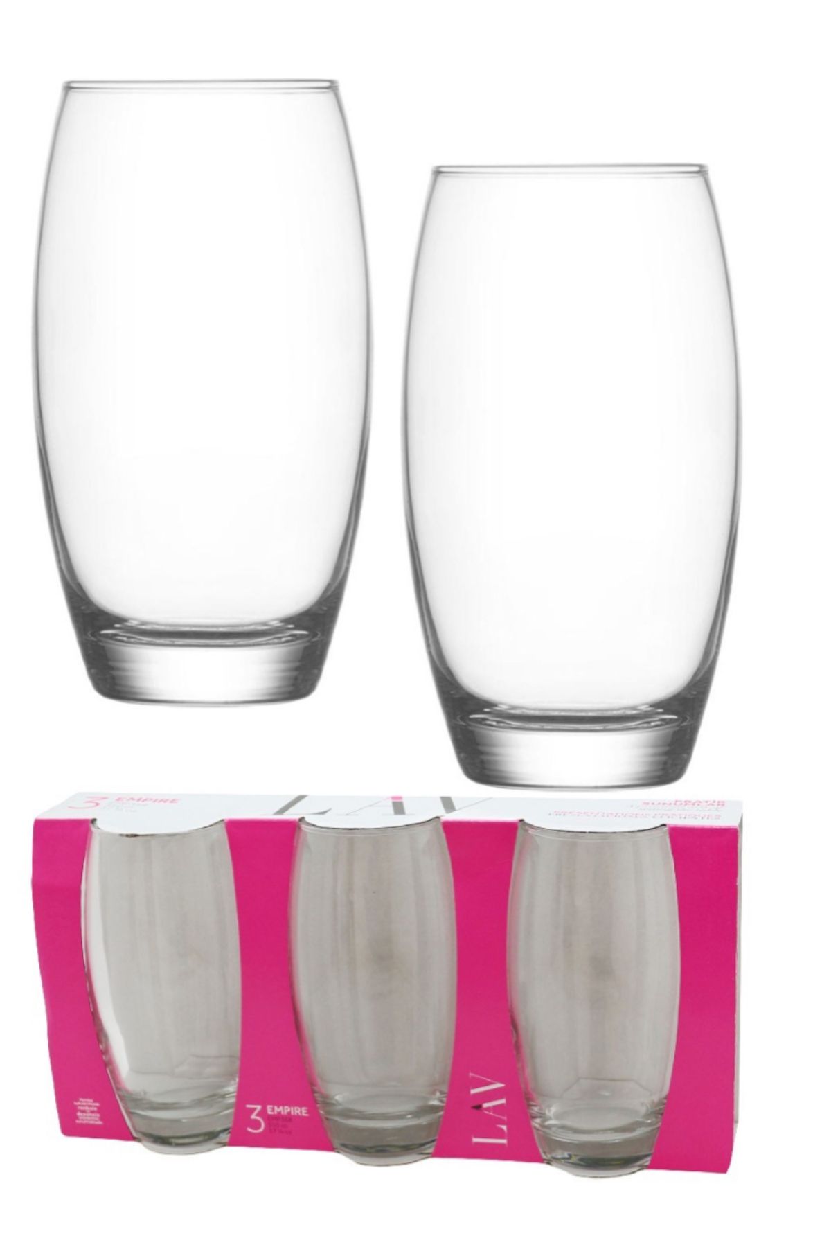 Home 3 lü Meşrubat Bardak