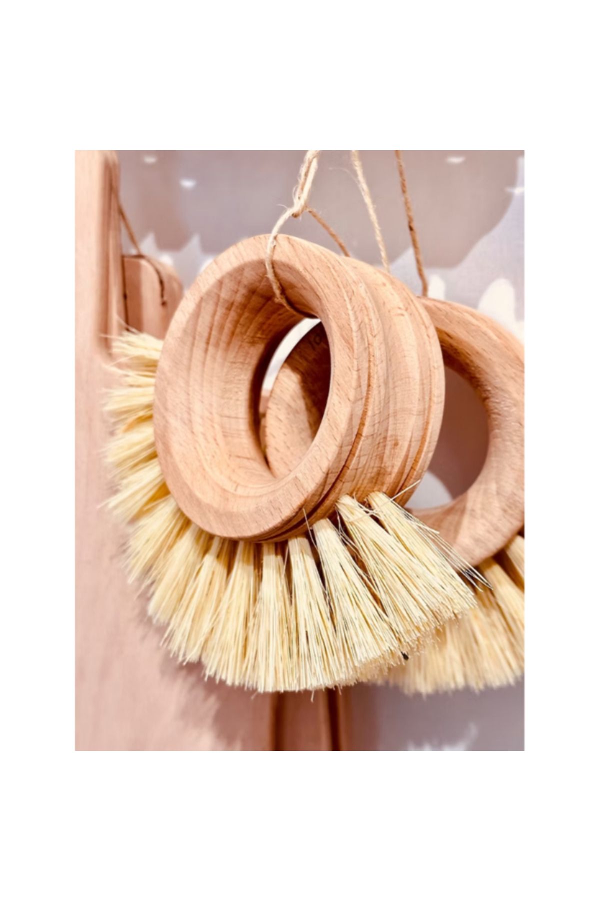 shop Ahşap Sebze Meyve Yıkama Fırçası