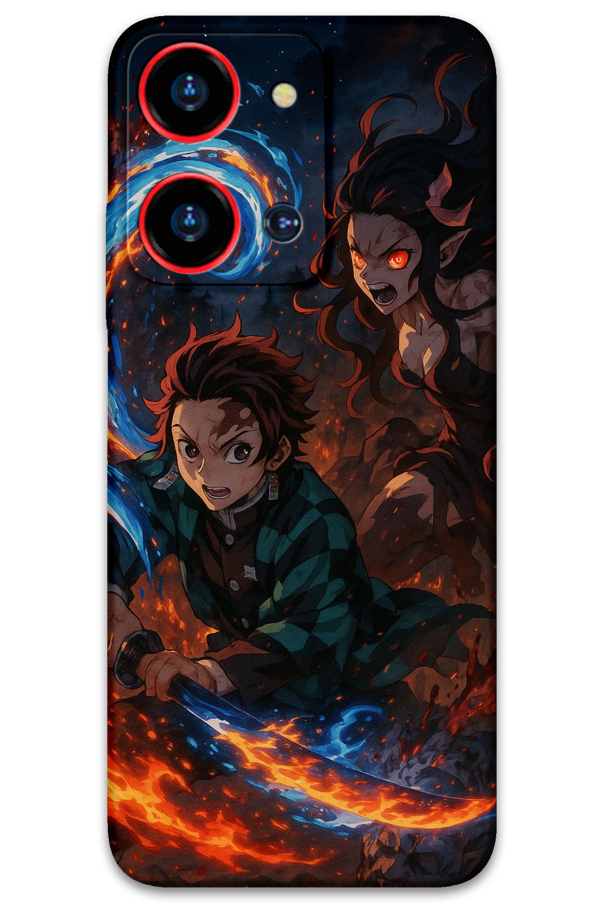 Gramaphone Reeder S19 Max Pro S Zoom Uyumlu Anime Desenli Telefon Kılıfı + Ekran Koruyucu - 5745