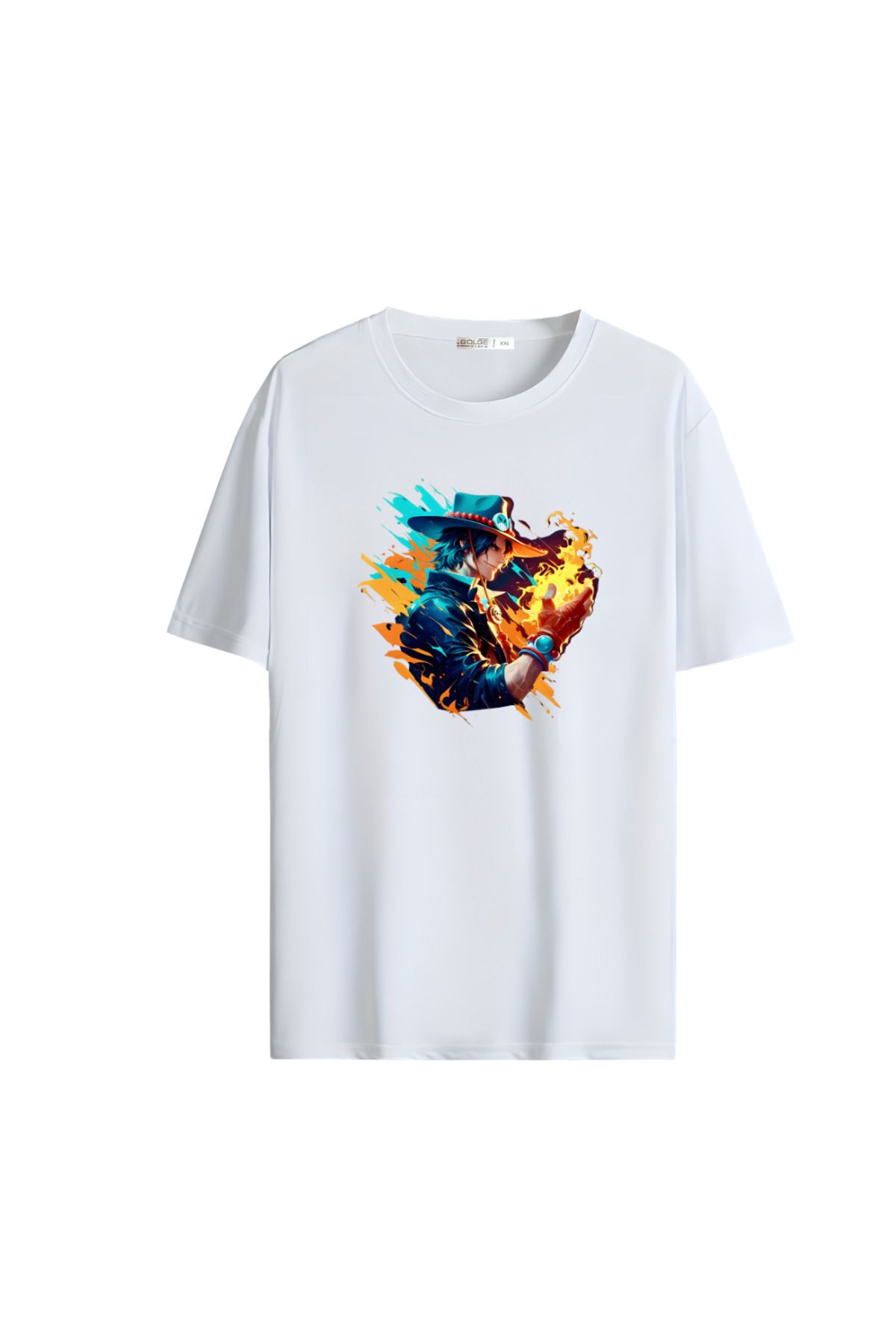 Gölge Store Anime Baskılı Oversize Unisex Tişört