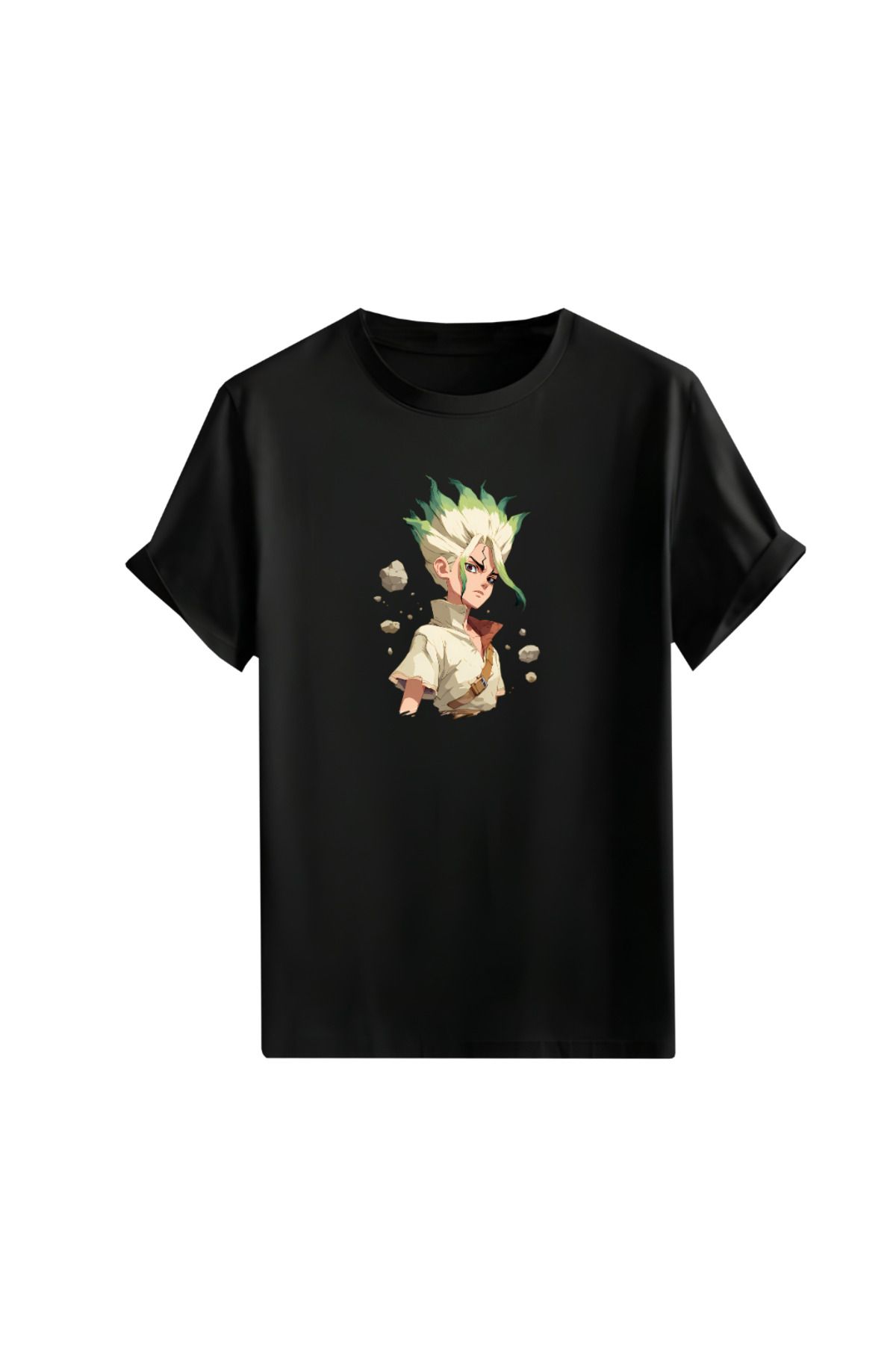 Gölge Store Anime Baskılı Oversize Unisex Tişört