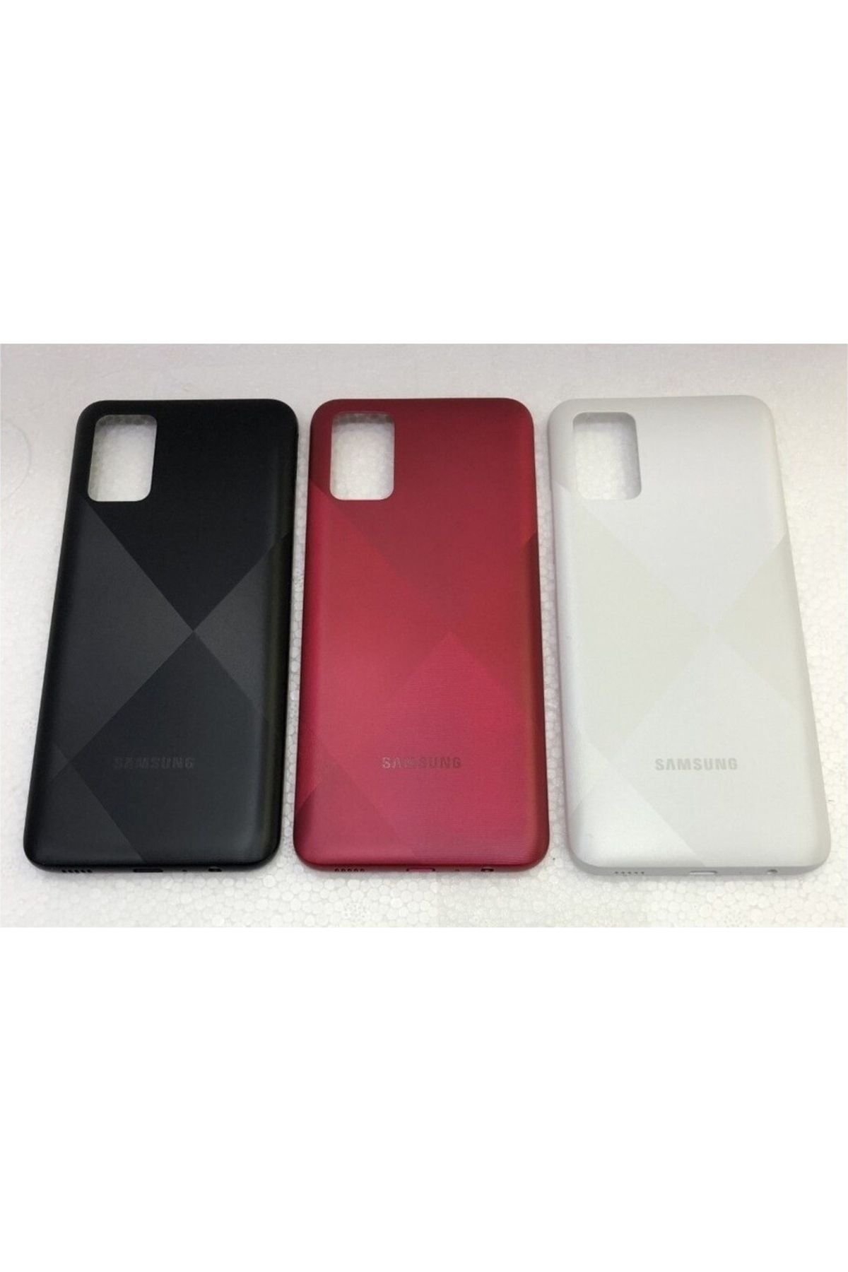 Asia Samsung Uyumlu Galaxy Uyumlu M02 Sm-M022 Batarya Pil Kapağı (542229677) Gri