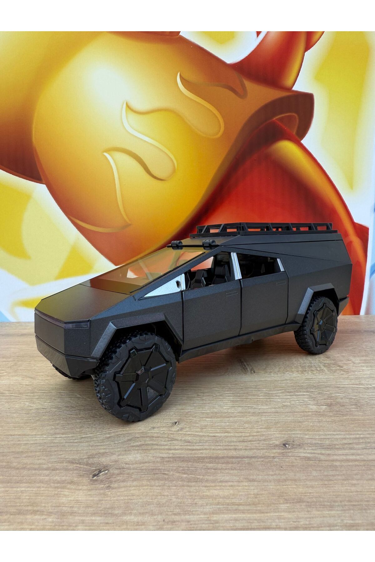 scntoys Tesla Cybertruck 1:24 Diecast Tesla Cybertruck Model Araba Sesli Işıklı Dİecast Araba