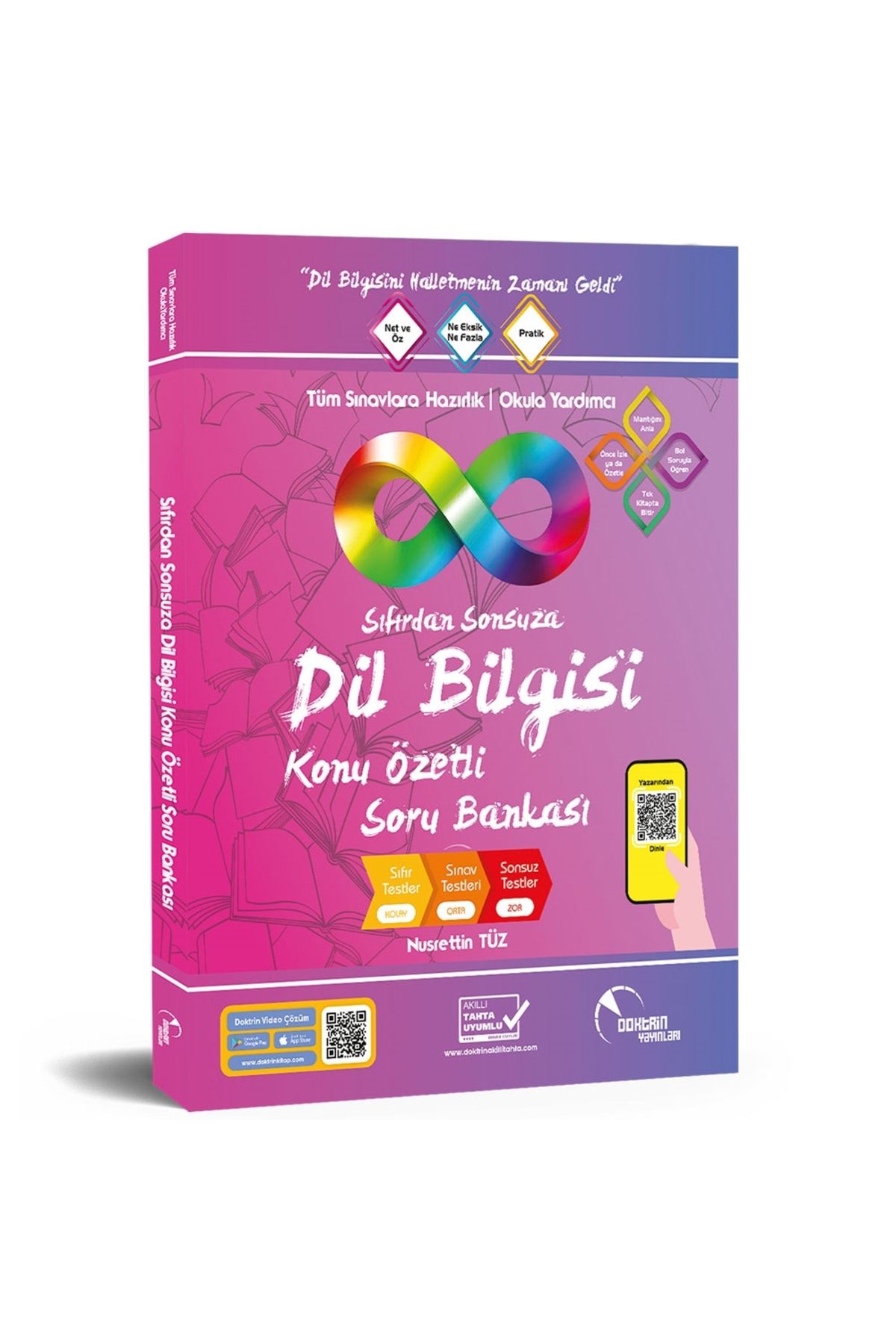 Doktrin Yayınları Sıfırdan Sonsuza Dilbilgisi Soru Bankası Tüm Sınavlara Hazırlık
