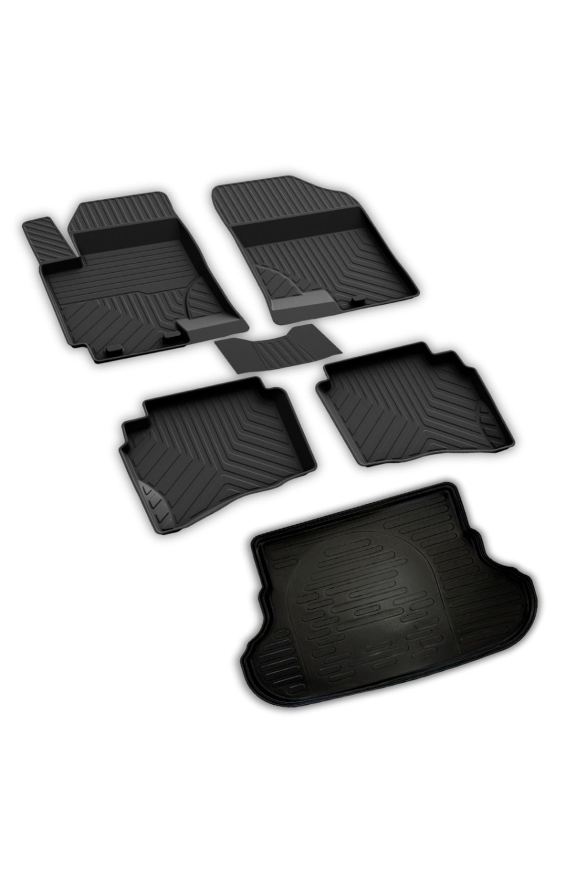 ferrous autoaccessories Hyundai Accent Blue Ferrous 4D Paspas ve 3D Bagaj Havuzu 2011 ve Üstü