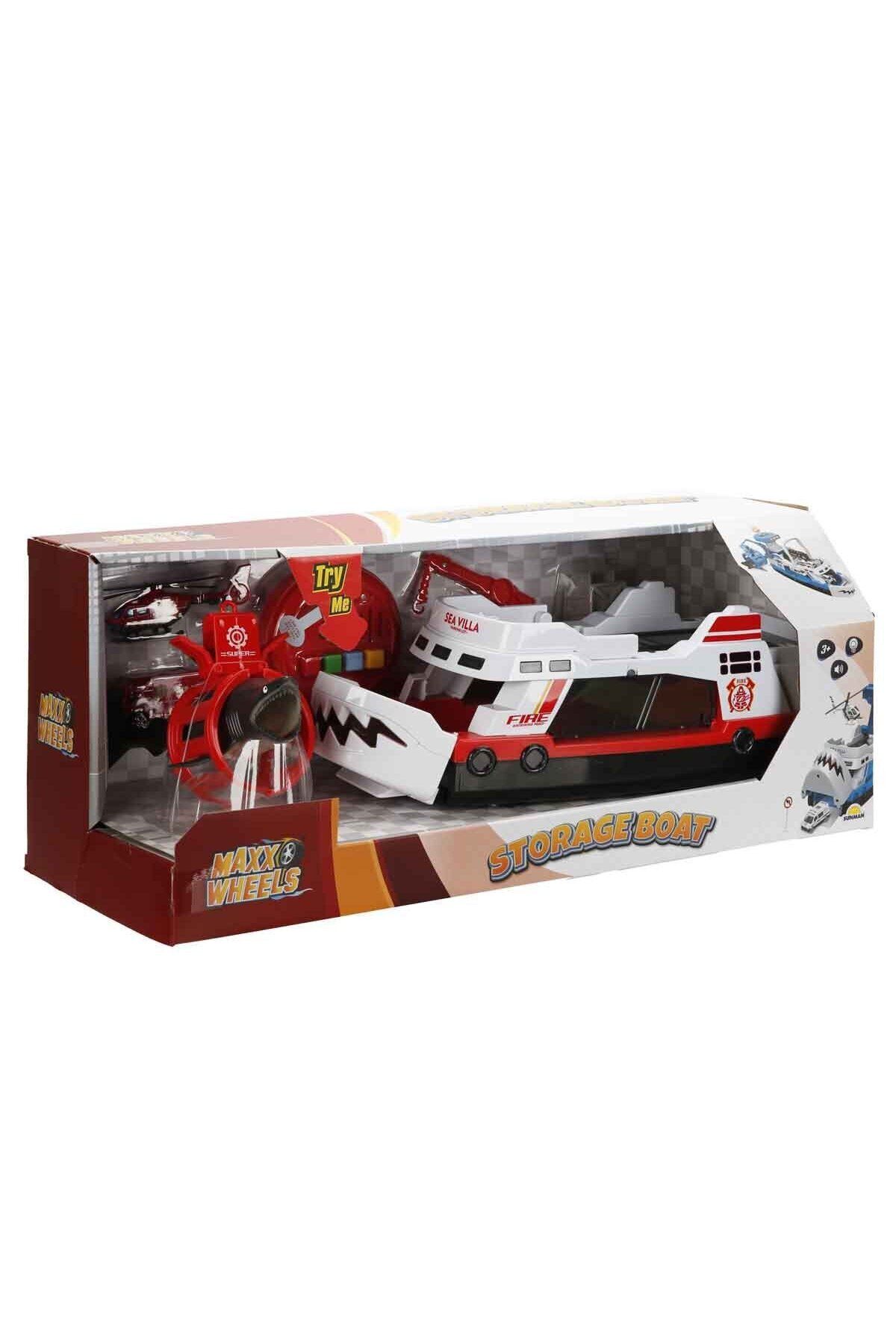 Sunman 4348 SUN Maxx Wheels Sesli ve Işıklı Sahil Güvenlik Oyun Seti