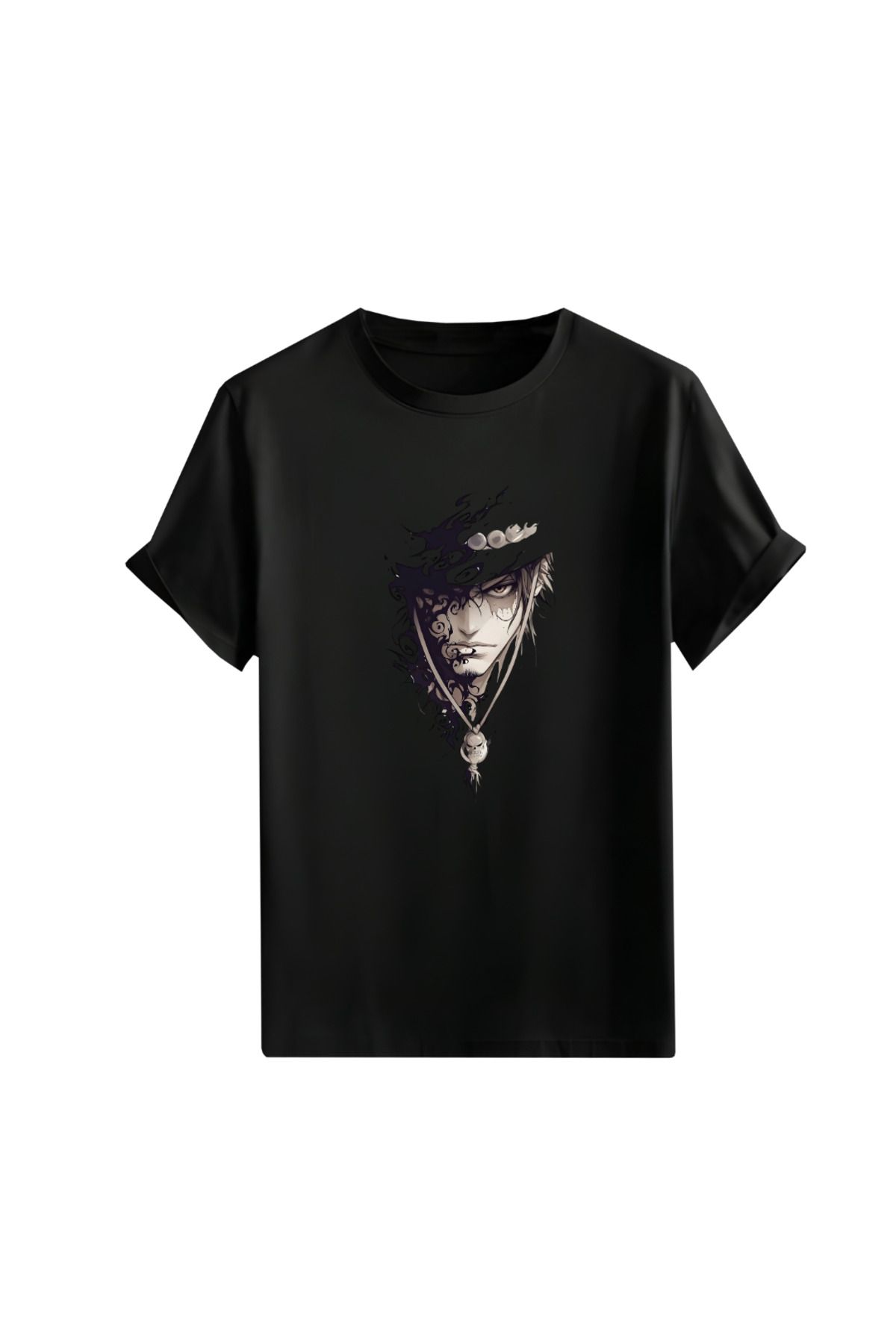 Gölge Store Anime Baskılı Oversize Unisex Tişört