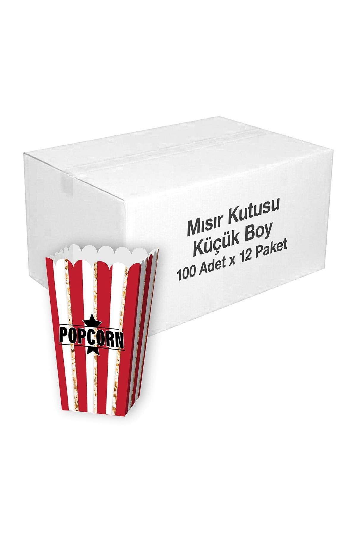 alsepeteavm Patlamış Mısır Kutusu Küçük 100lü X 12 Paket (koli)