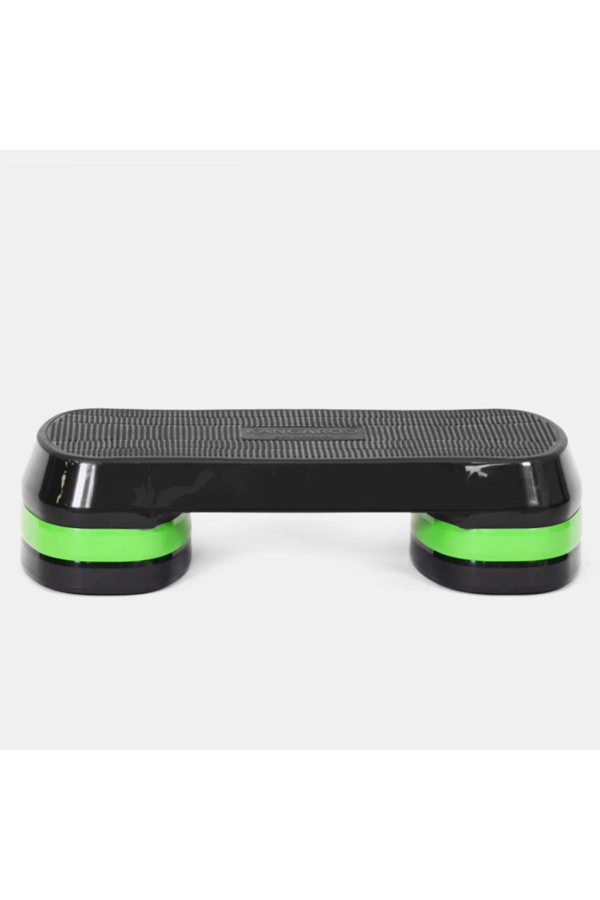 KANGAROO-Black 3-Level Adjustable Exercise Step Stair with Kangaroo Non-Slip 3