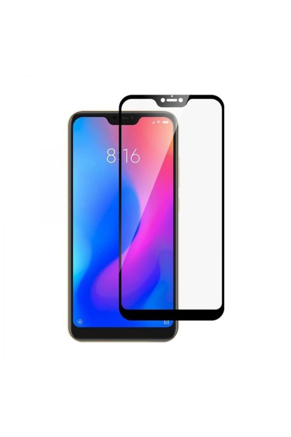 İVEYS Xiaomi Mi 8 Lite Uyumlu 9d Full Ekran Koruyucu Cam - Siyah
