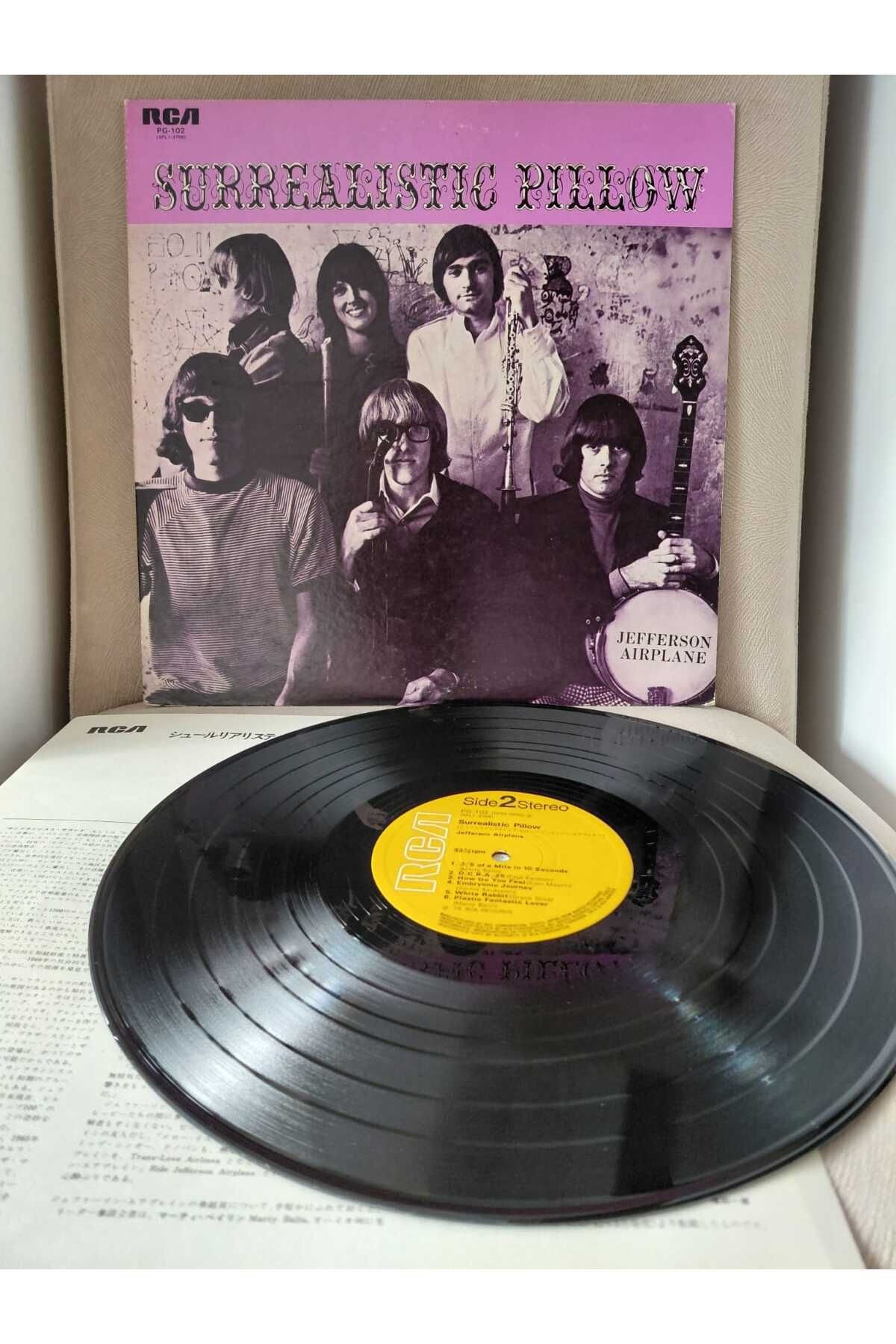 Plakperest Jefferson Airplane – Surrealistic Pillow - 1978 Japonya Basım LP Plak-2.El