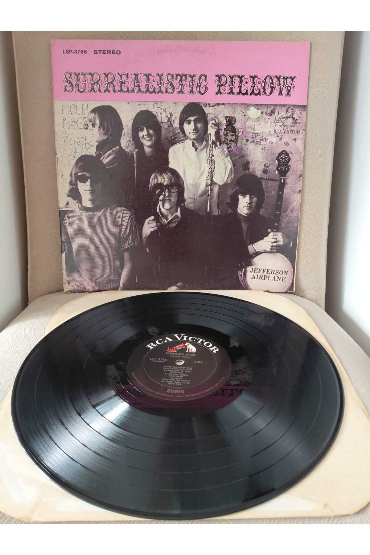 Plakperest Jefferson Airplane – Surrealistic Pillow - 1967 USA Basım LP Plak-2.el