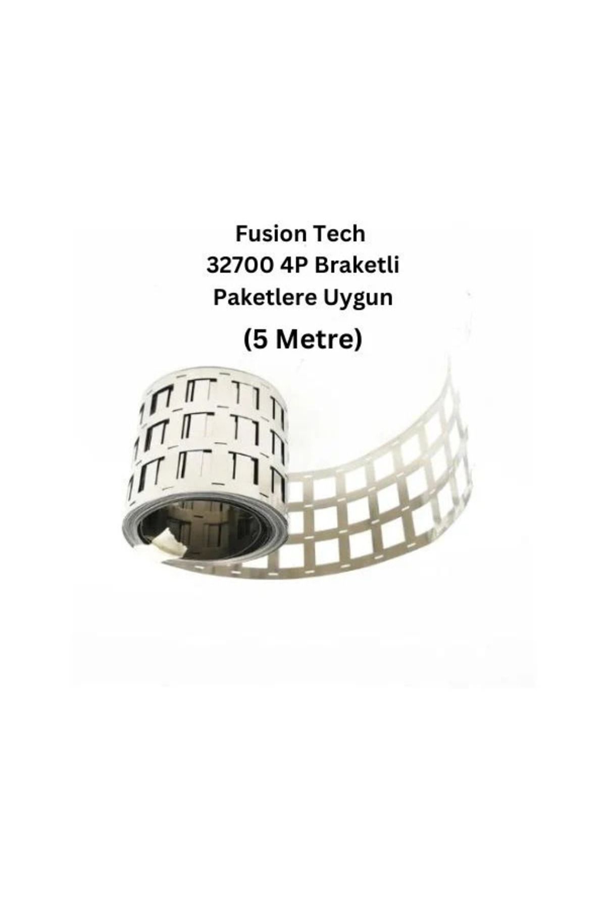 Fusion Tech 4P Nikel Kaplama 32700 Pil Punta Şeridi – 5 Metre, 0.15mm Kalınlık – Braketli Paketlere Uygun