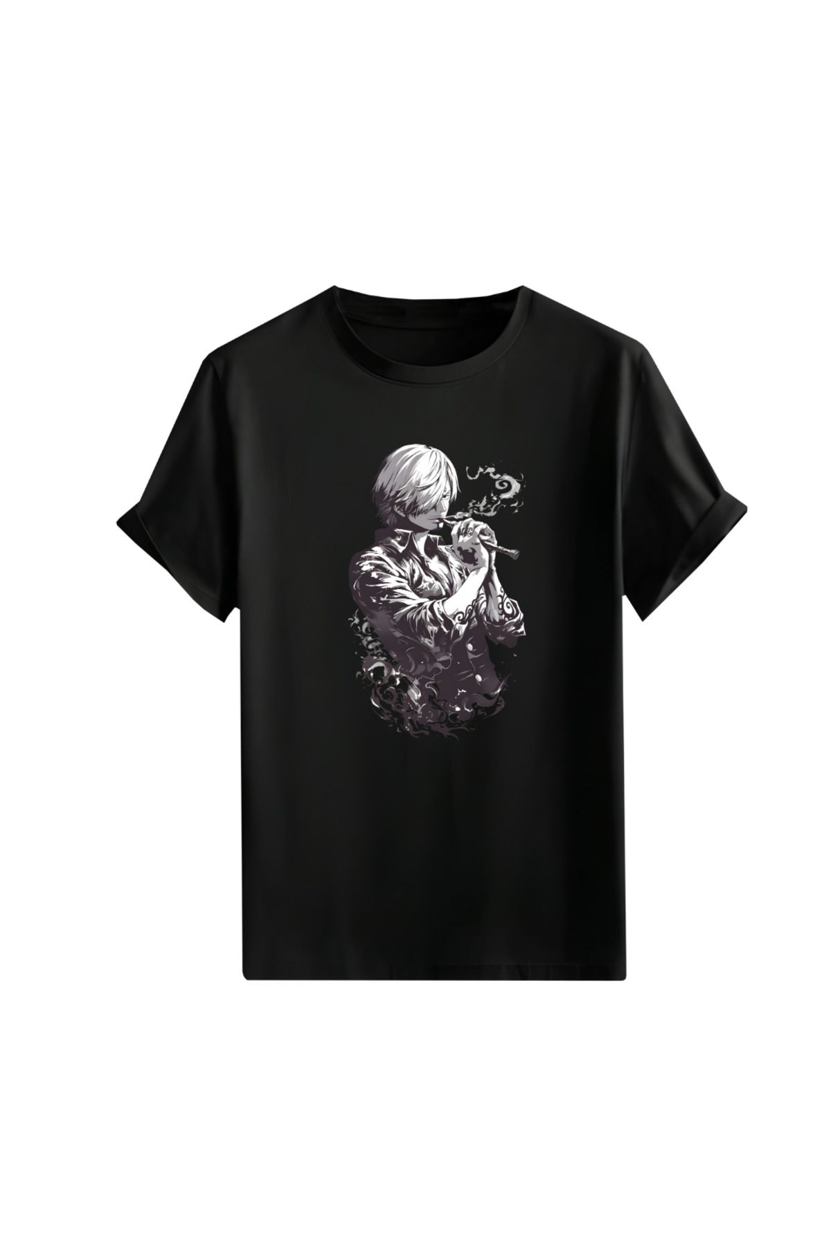 Gölge Store Anime Baskılı Oversize Unisex Tişört