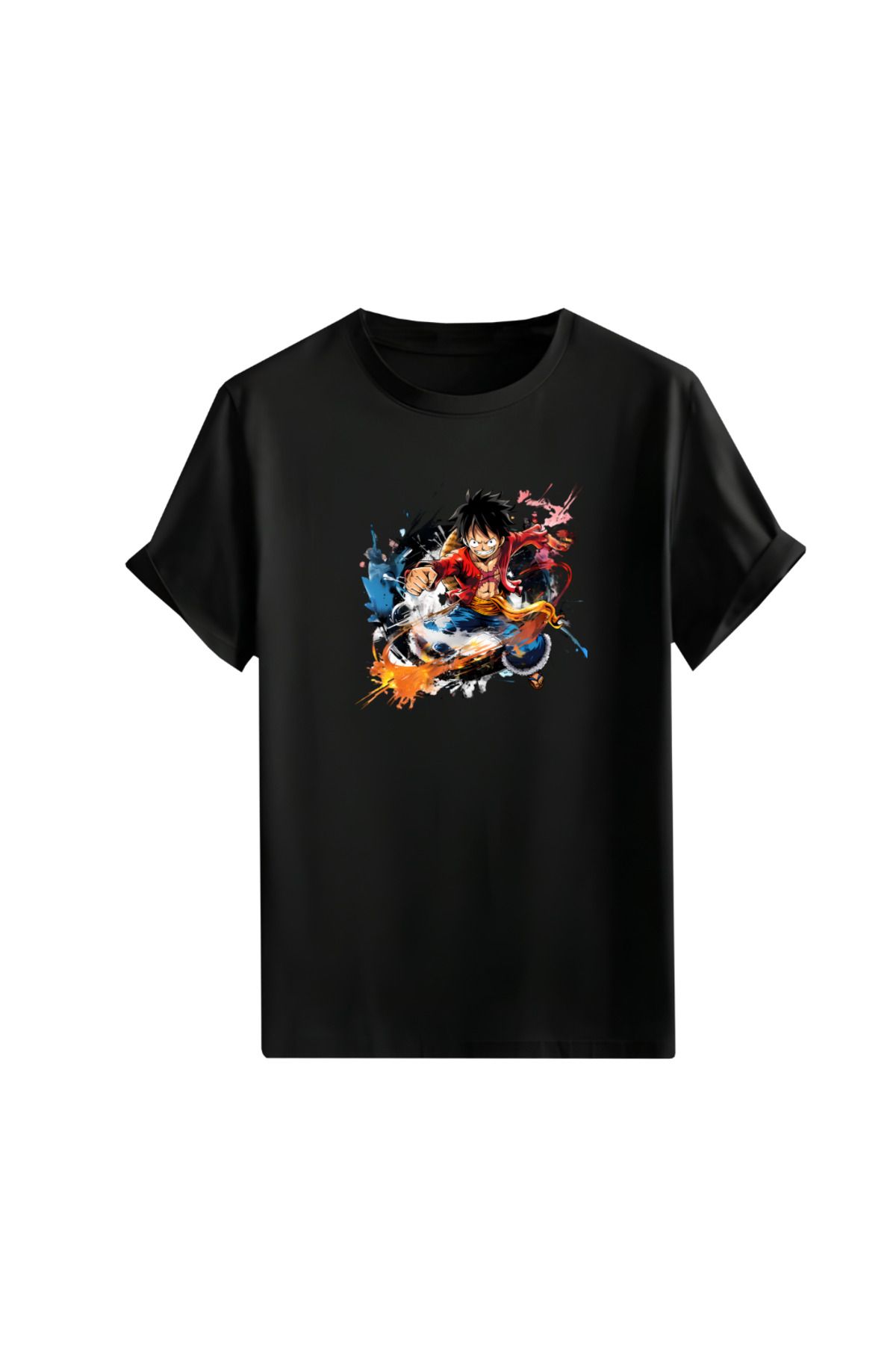 Gölge Store Anime Baskılı Oversize Unisex Tişört