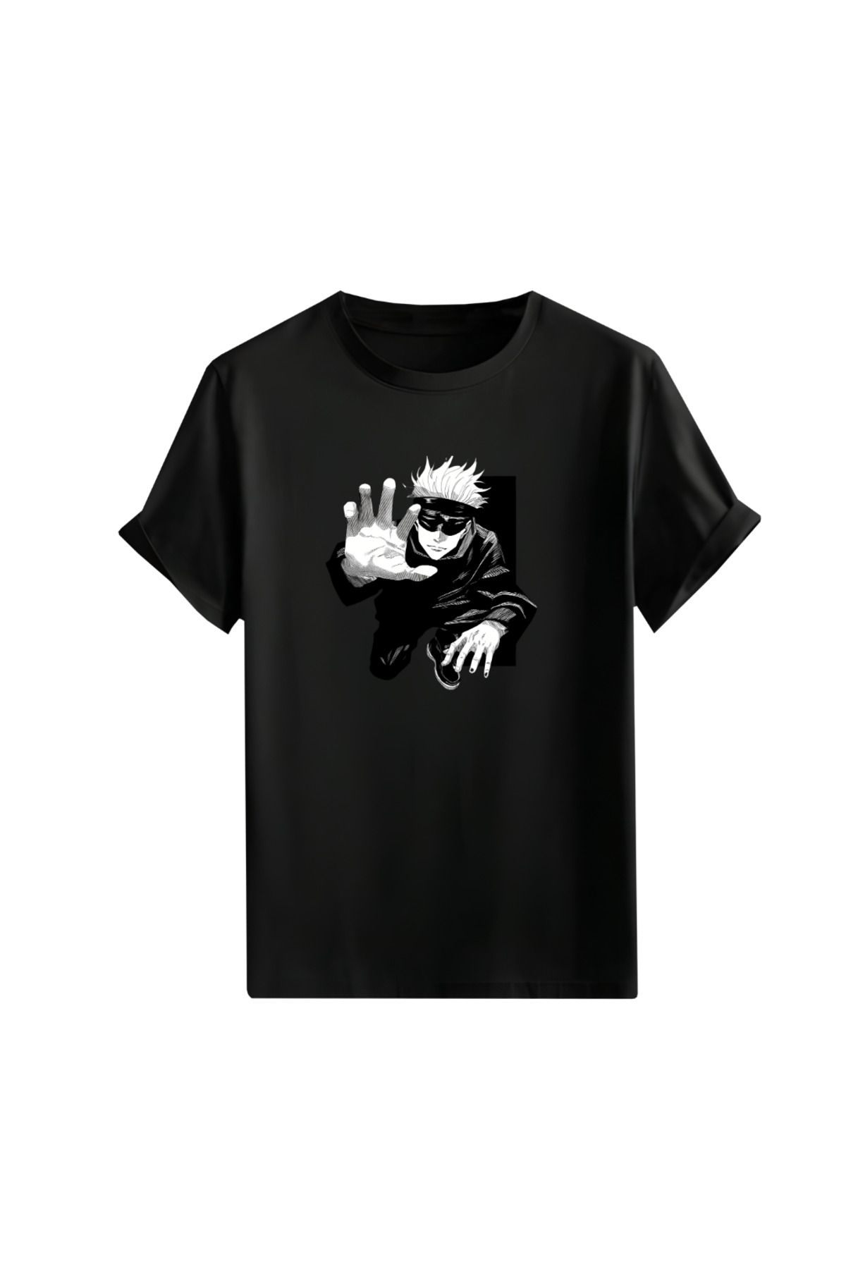 Gölge Store Anime Baskılı Oversize Unisex Tişört