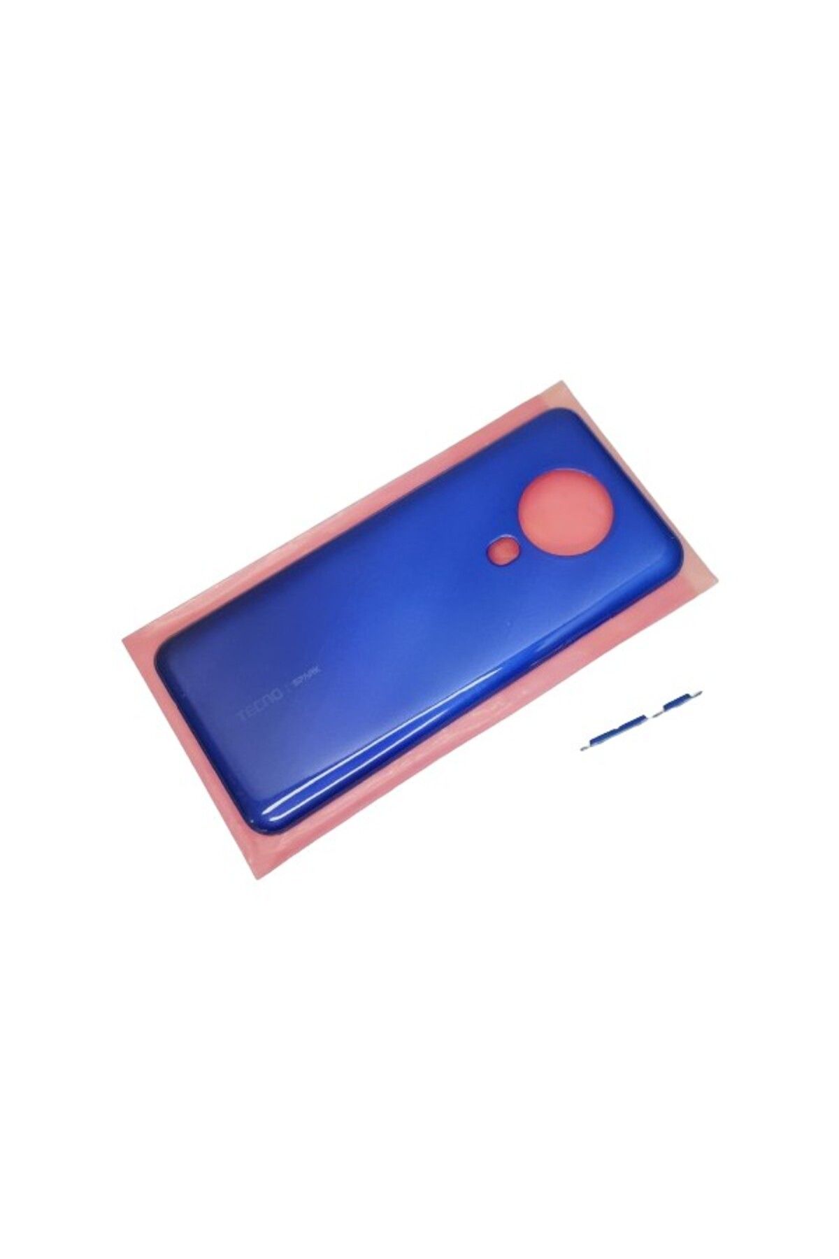 Asia Tecno Spark 6 (Ke7) Kasa Arka Pil Batarya Kapağı Kırmızı