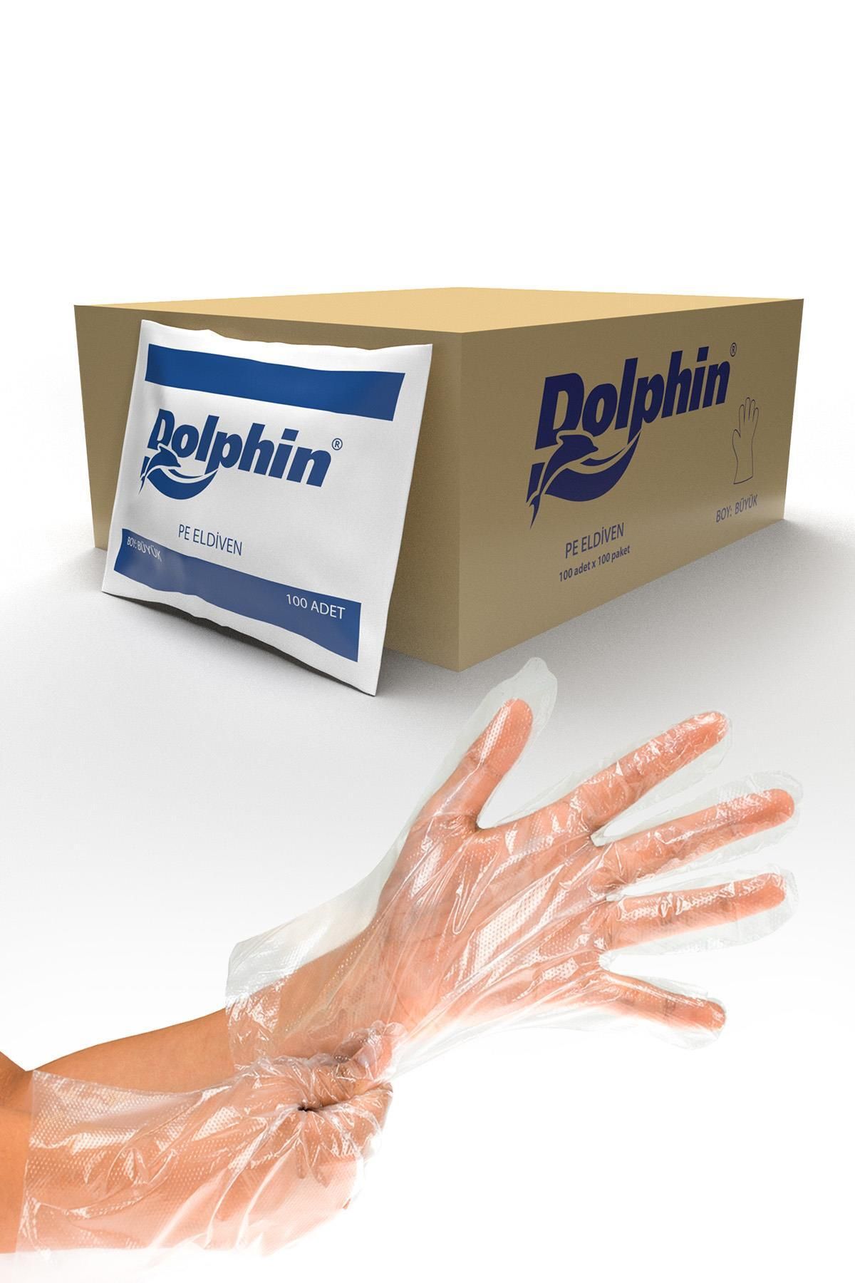 supertrend Süpertrend Dolphin Şeffaf Eldiven Pe 100 Adet X 100 Paket - Koli