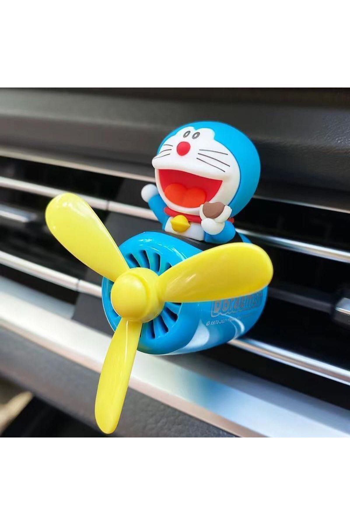 ALBNNA Sevimli Figürü Araç Kokusu oto Kokusu Araç Parfumu 40 farklı model + 2 Adet Koku Doraemon
