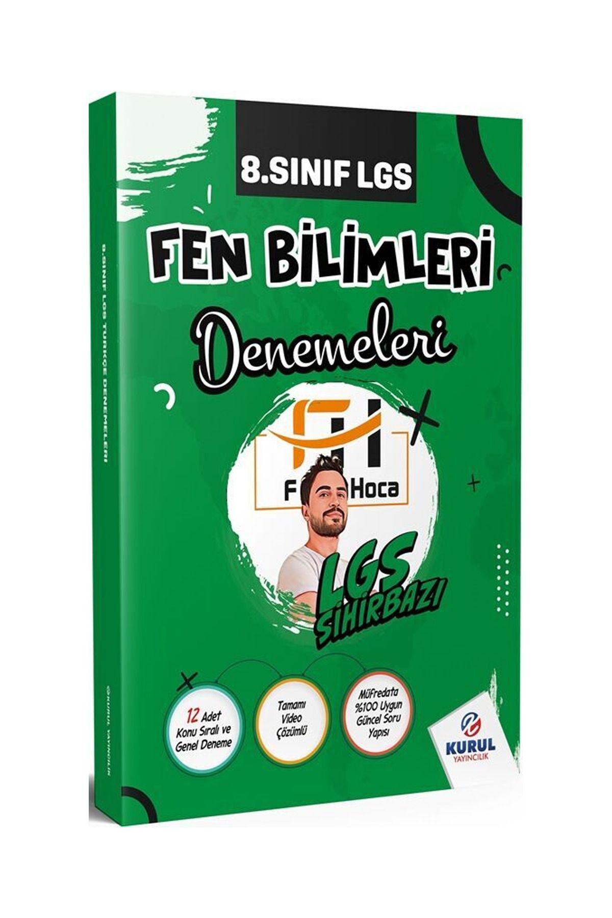 Kurul Yayıncılık KURUL - LGS SİHİRBAZI 8.SINIF FEN BİLİMLERİ DENEMELERİ 2025