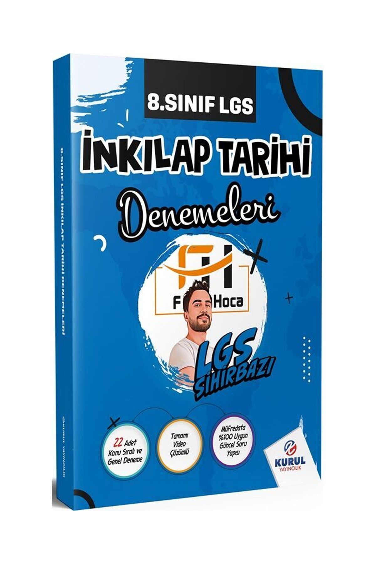 Kurul Yayıncılık KURUL - LGS SİHİRBAZI 8.SINIF İNKILAP TARİHİ DENEMELERİ 2025
