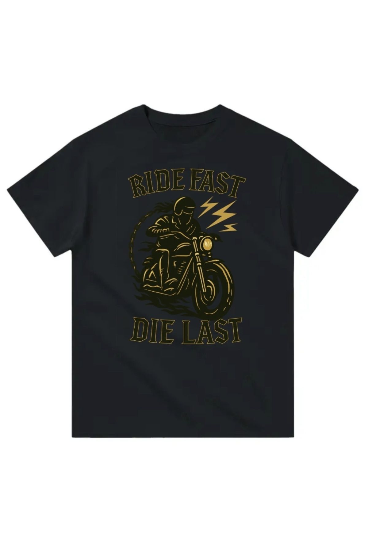Yeta Ride Fast Die Last Tişört