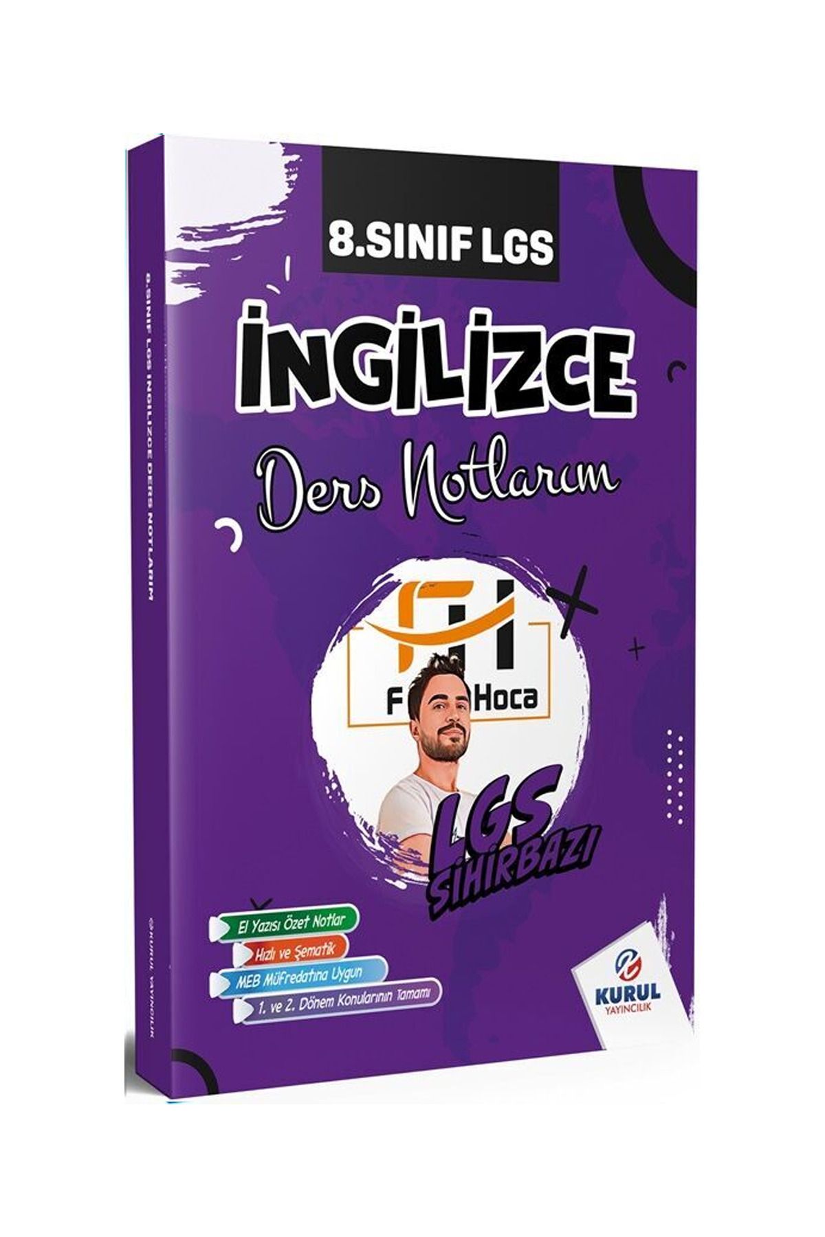 Kurul Yayıncılık KURUL - LGS SİHİRBAZI 8.SINIF İNGİLİZCE DERS NOTLARIM 2025
