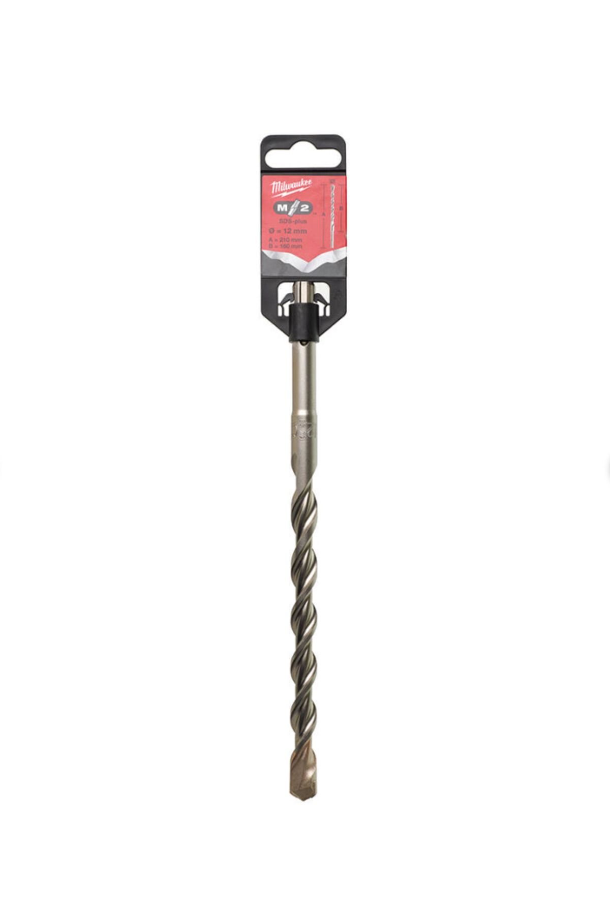 Milwaukee SDS-PLUS 12x210 MATKAP UCU MS2 SERİ 2 ELMAS milwaukee