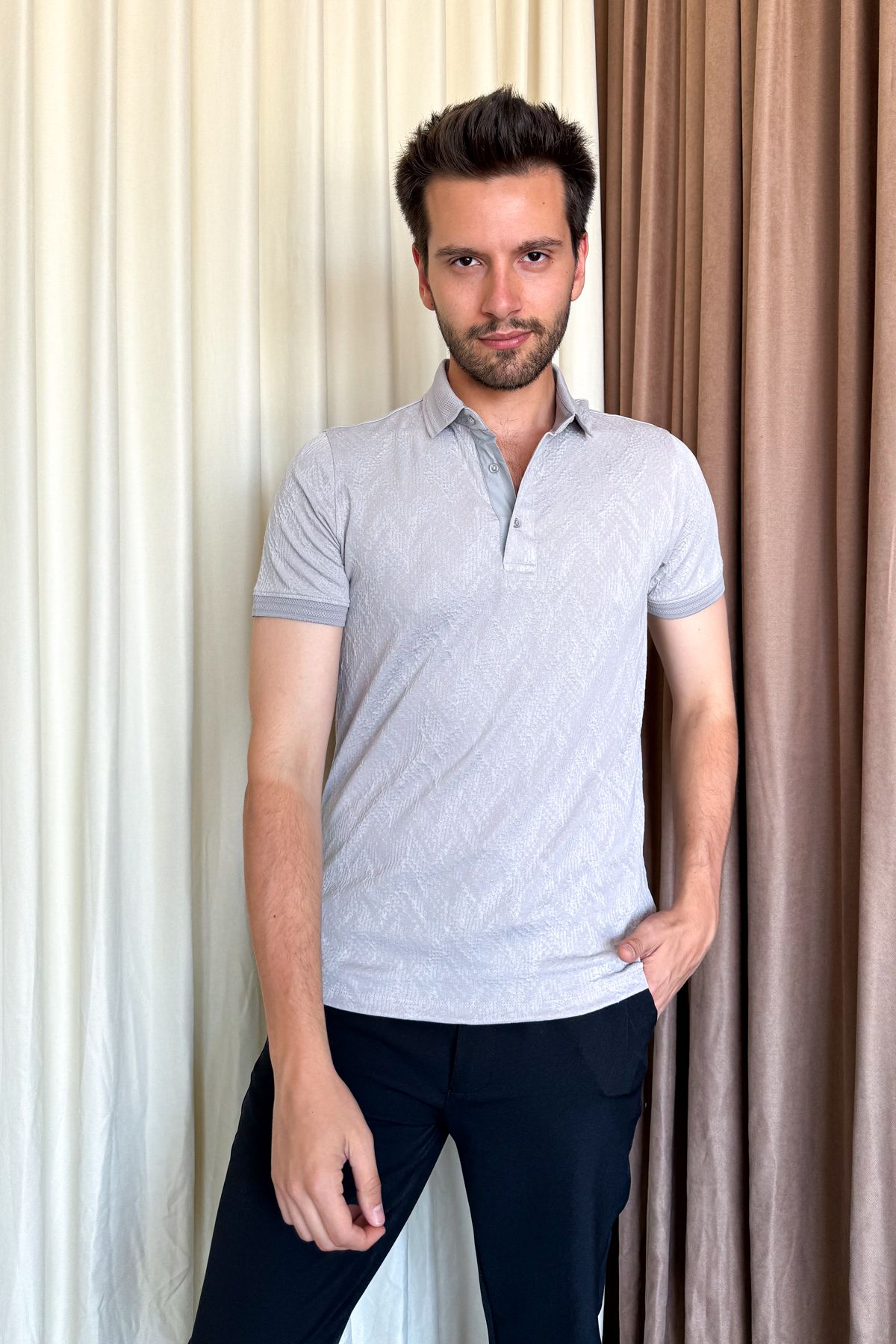 ModaPlaza Erkek Polo Yaka Tshirt 2532