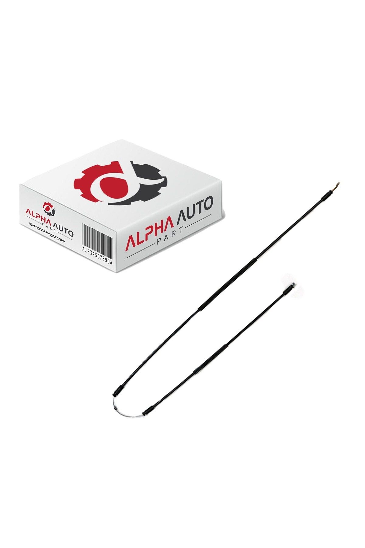 ALPHA AUTO PART Fiat Doblo için Dış Orta Sürgülü Kapı Açma Teli (SOL Taraf)