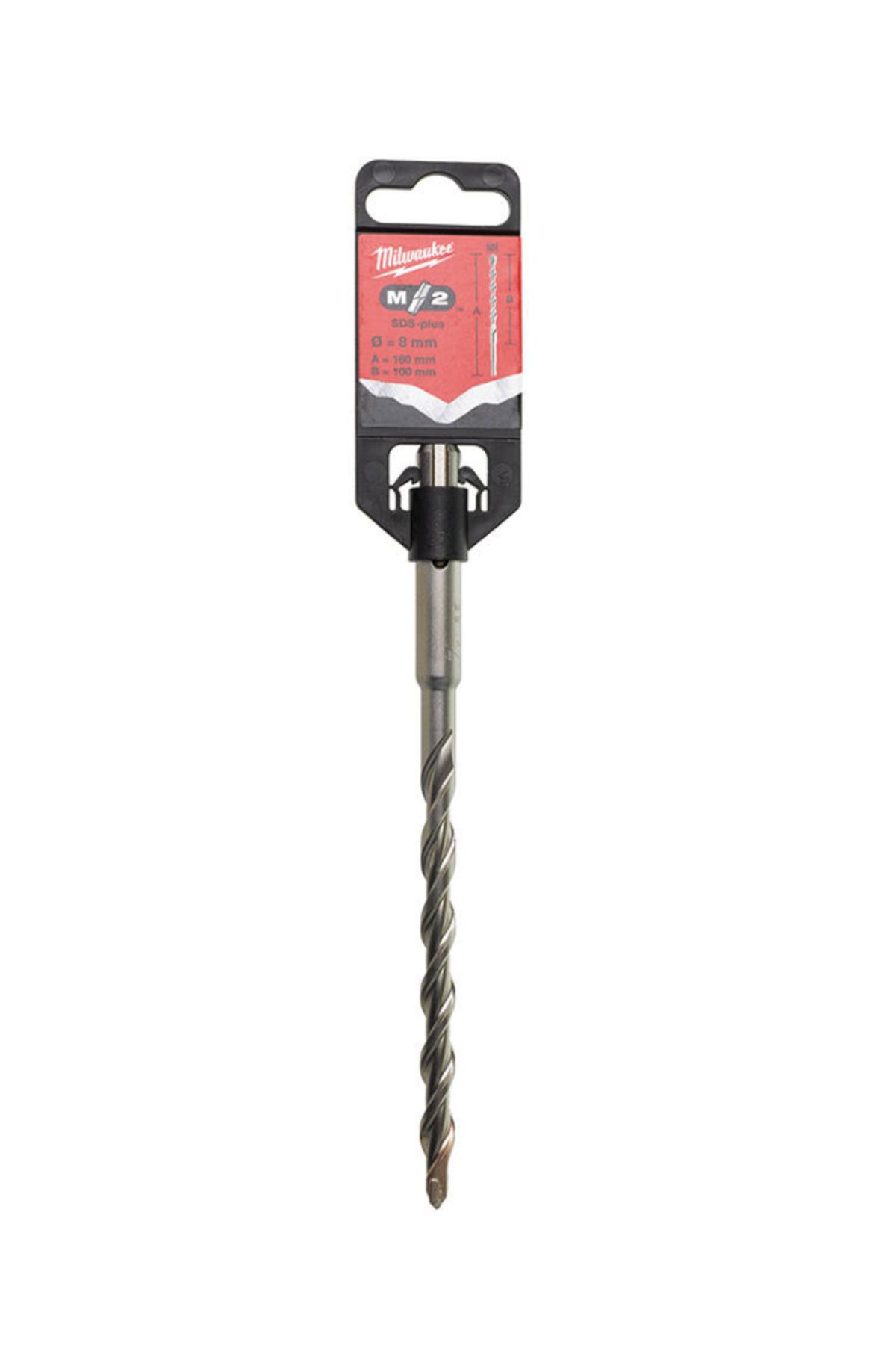 Milwaukee SDS-PLUS 8x160 MATKAP UCU MS2 SERİ 2 ELMAS milwaukee